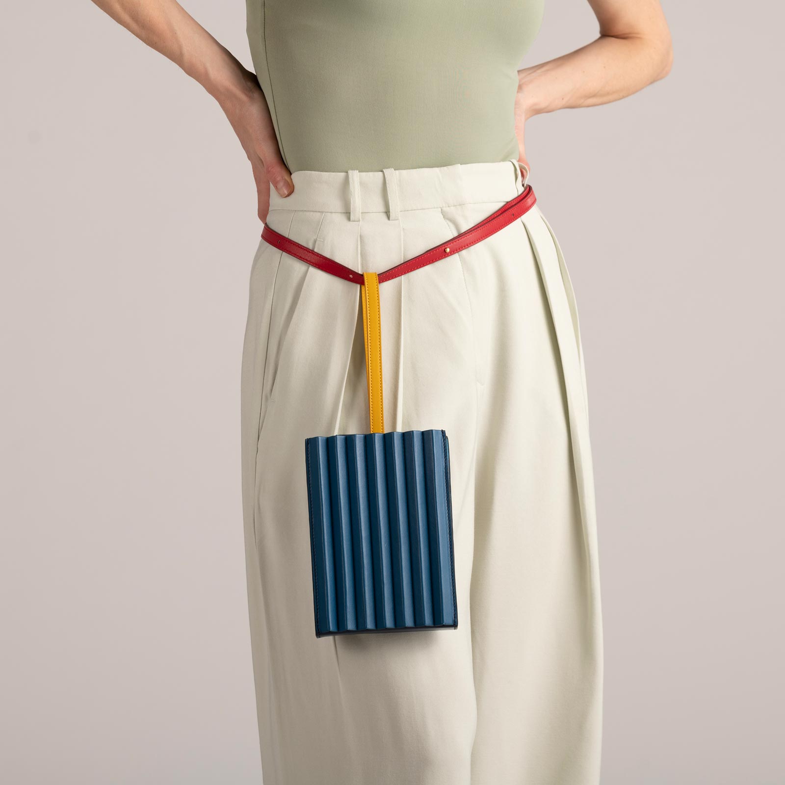 Pleated Tool Bag - Multicolor