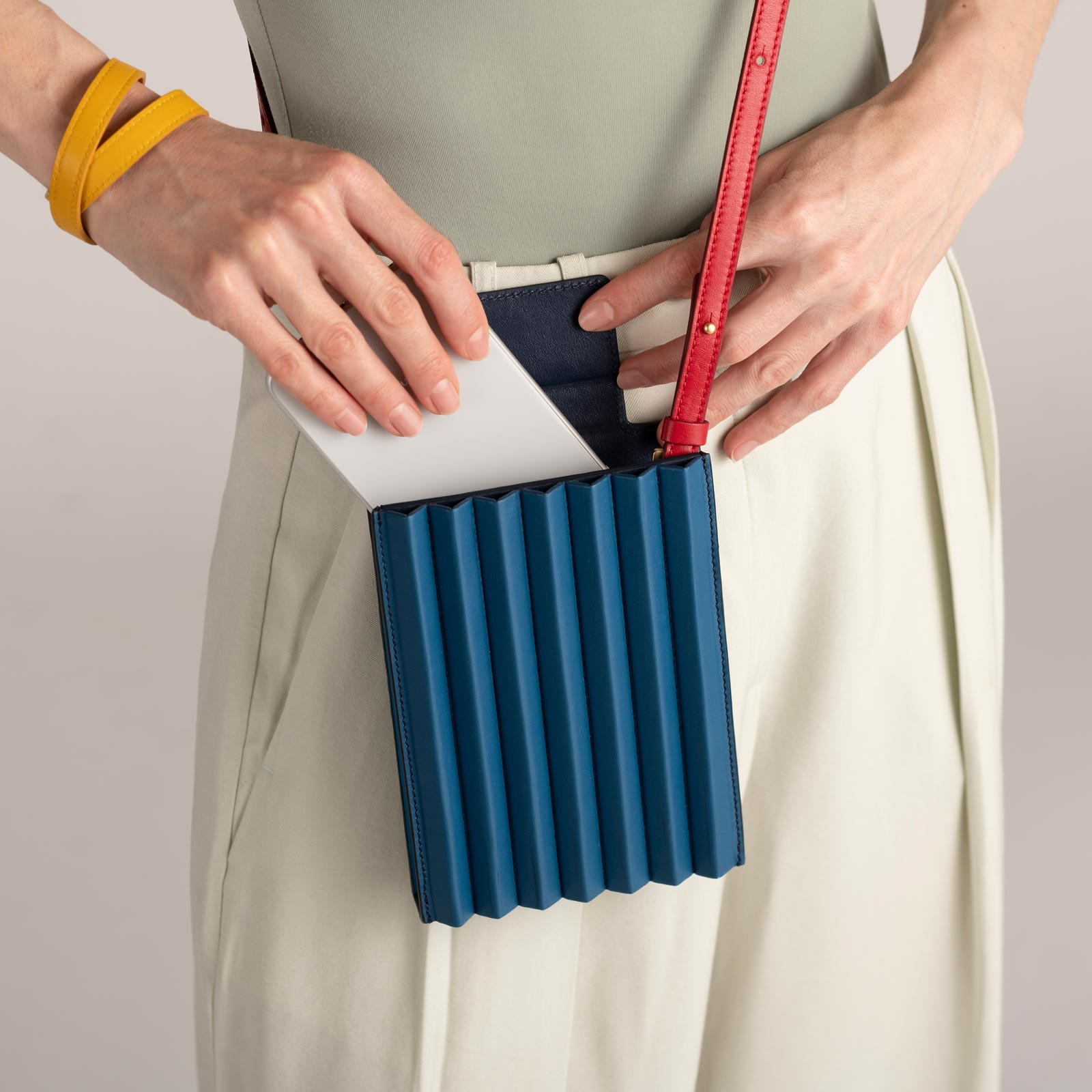 Pleated Tool Bag - Multicolor