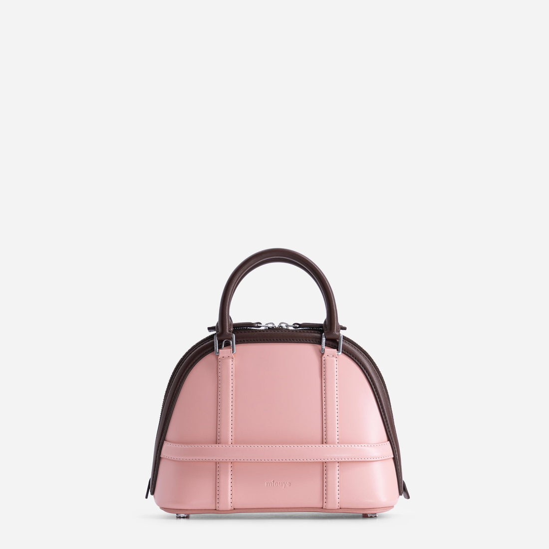 12 Mini leather bag in Blossom