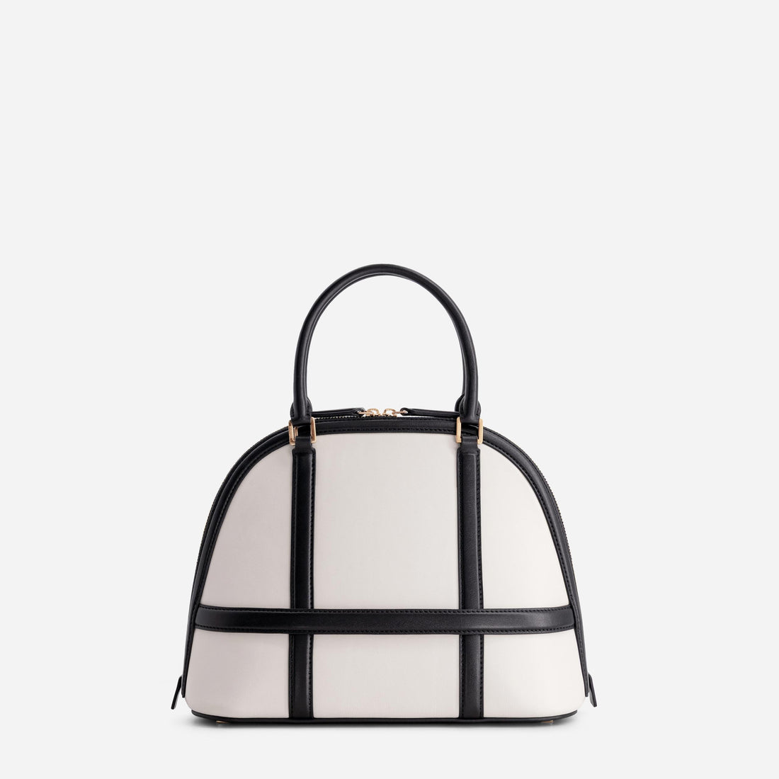 Model 12 leather bag in Off White