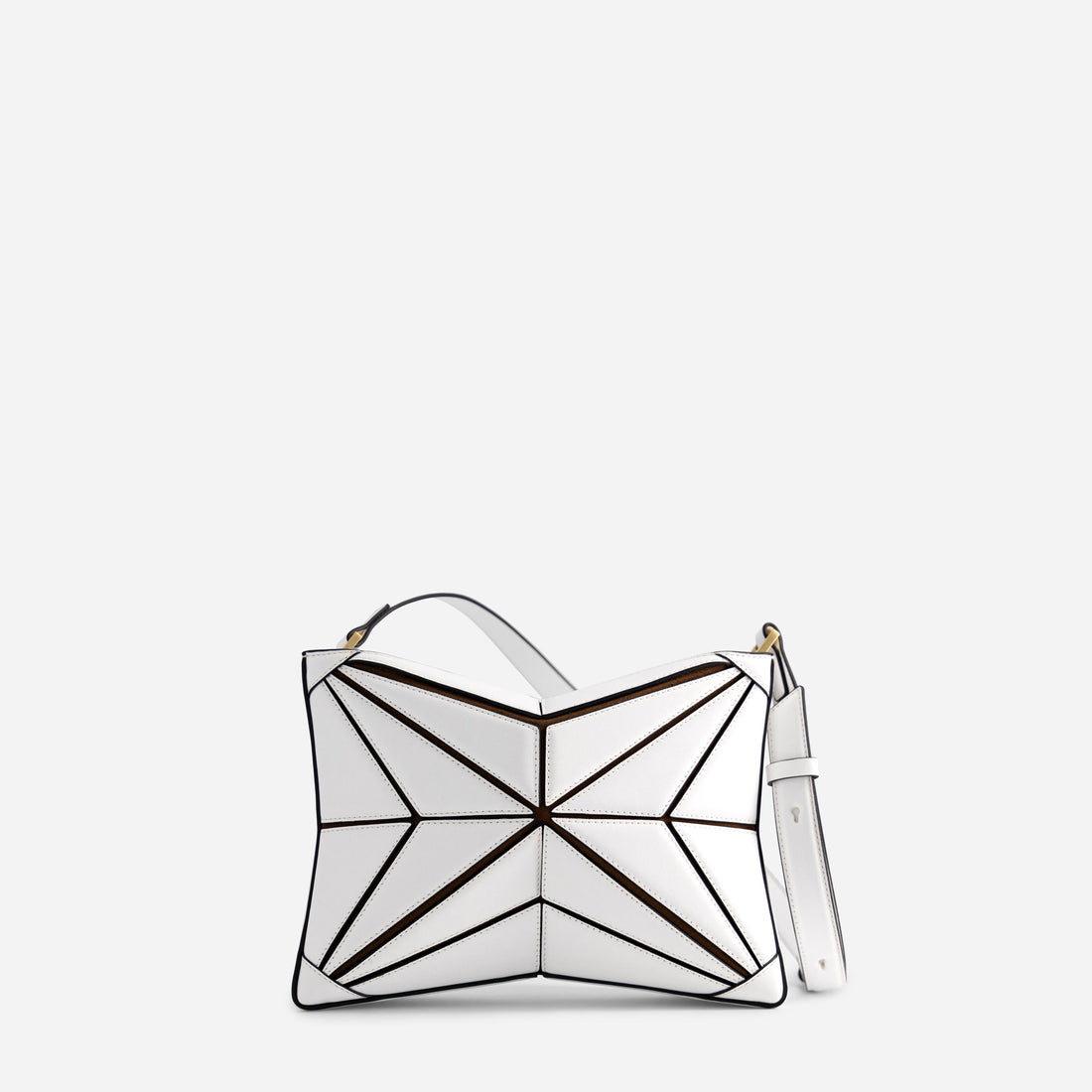 Atlas leather bag in White