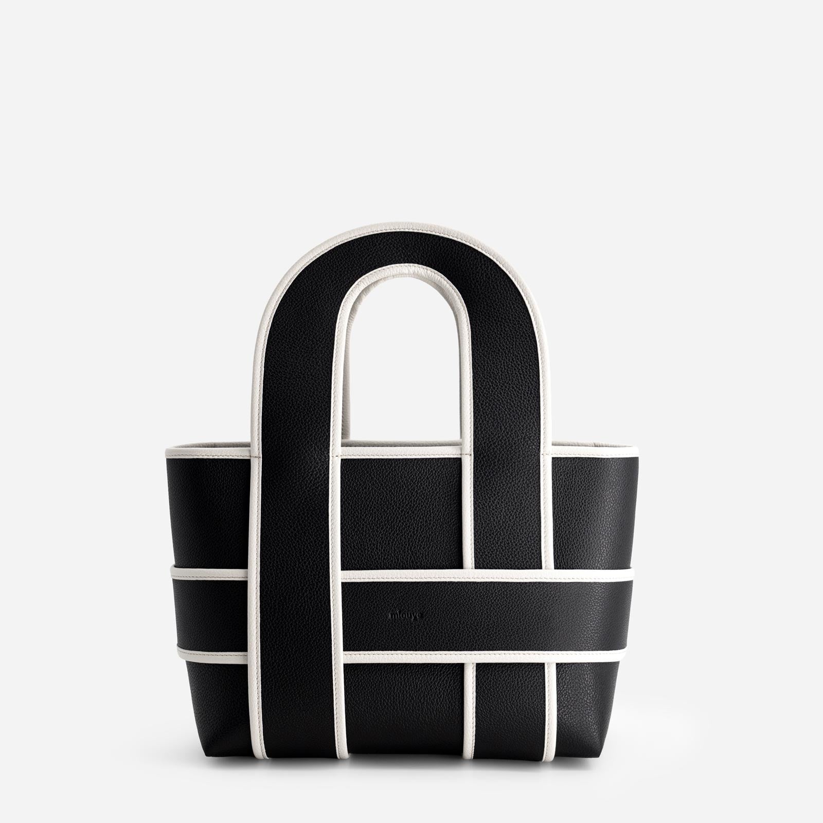 Checker Tote - Black