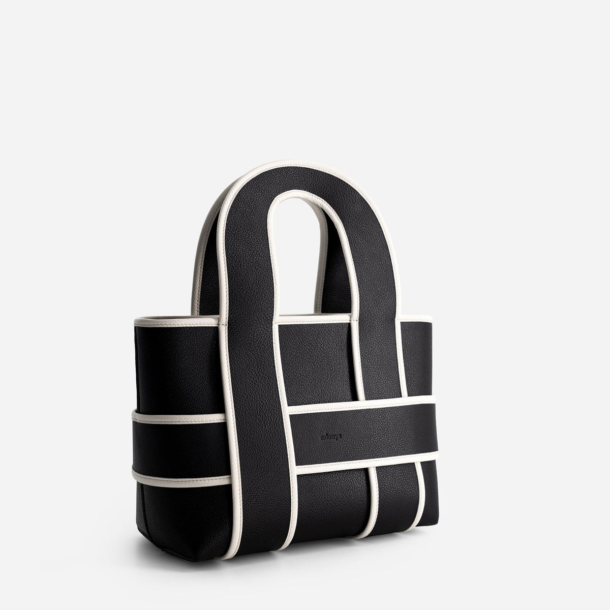 Checker Tote - Black