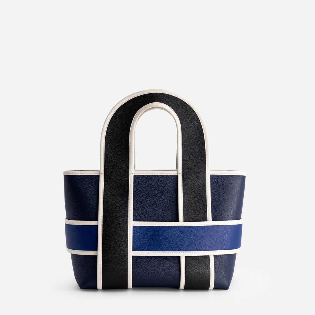 Checker Tote in Royal Blue