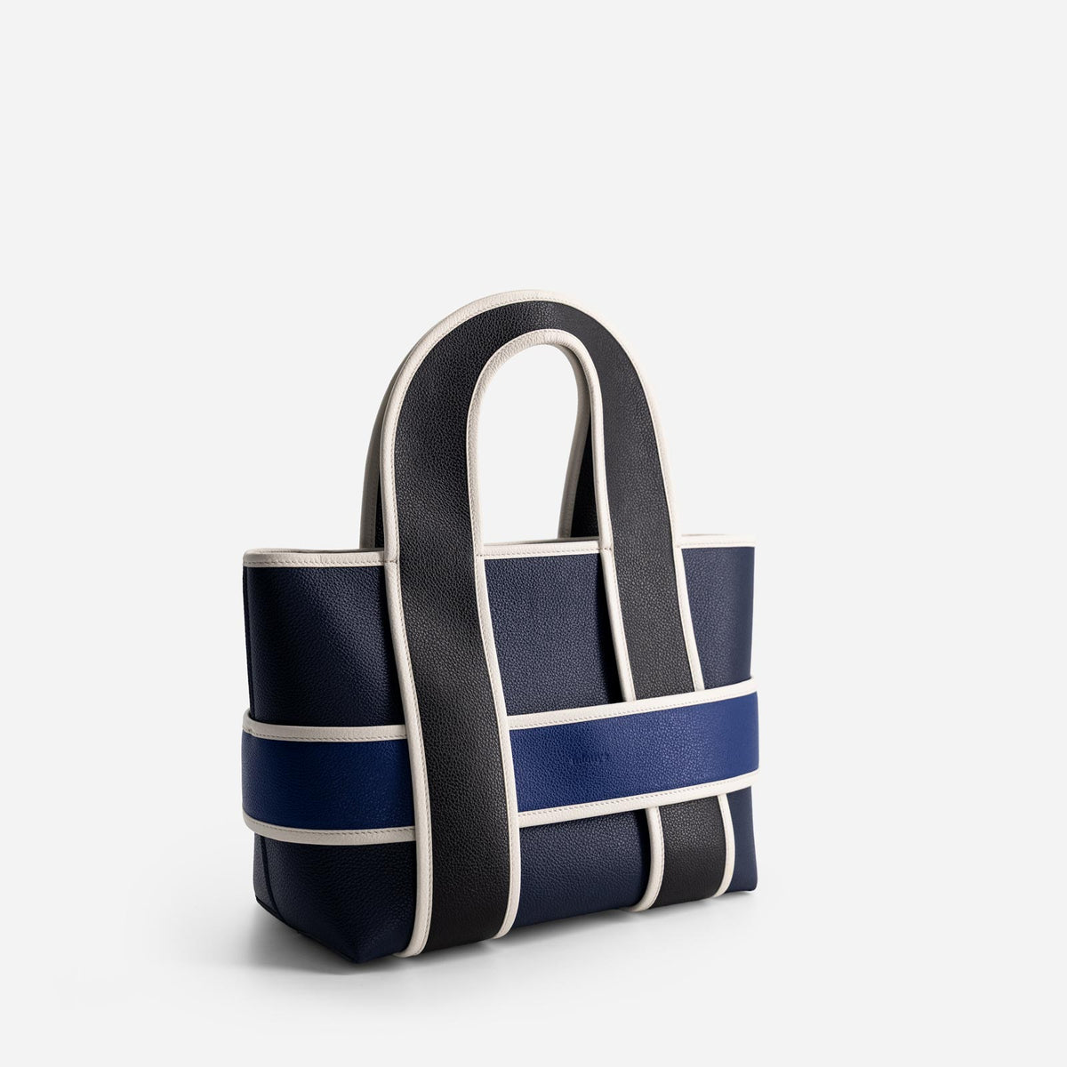 Checker Tote - Royal Blue