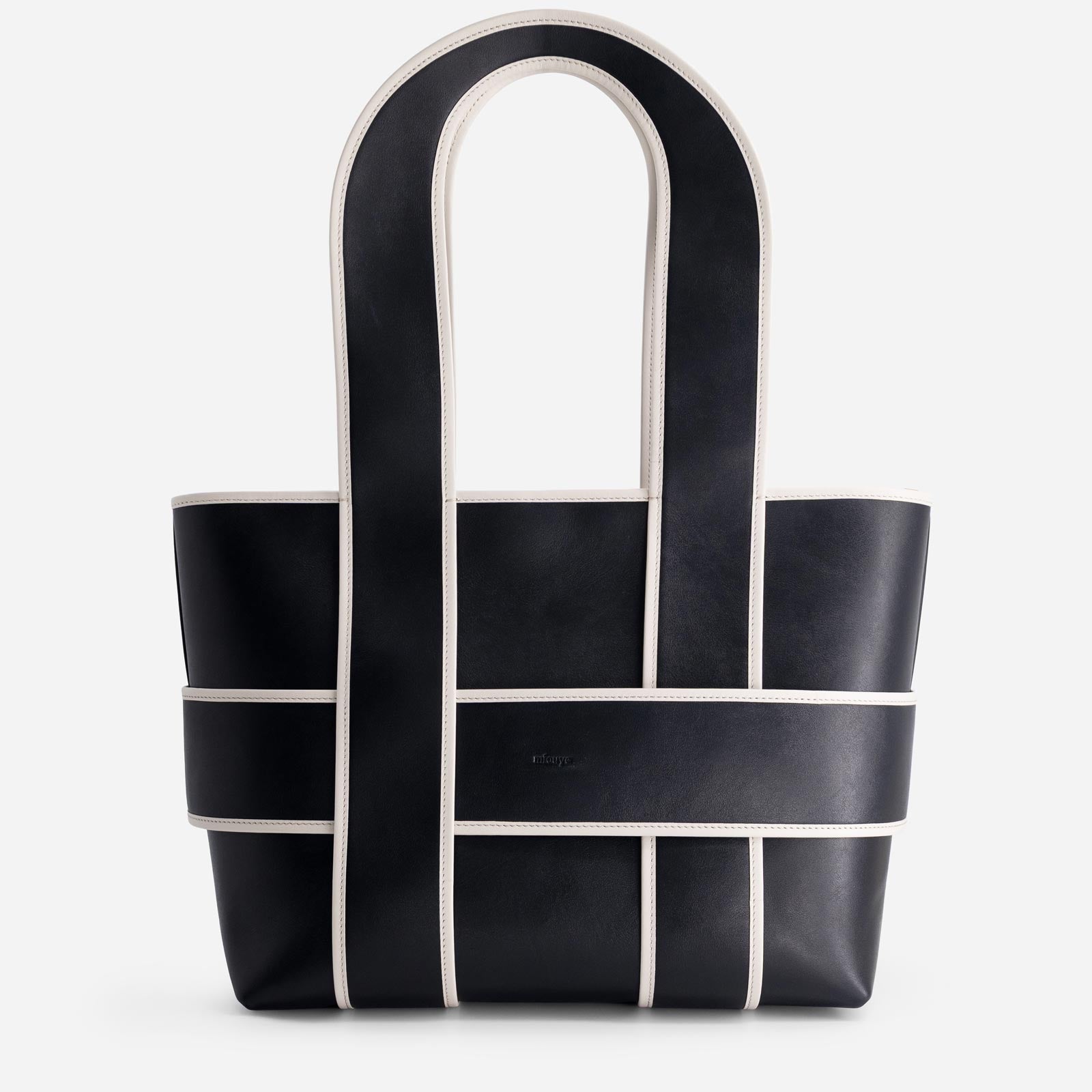 Checker Tote XL - Black
