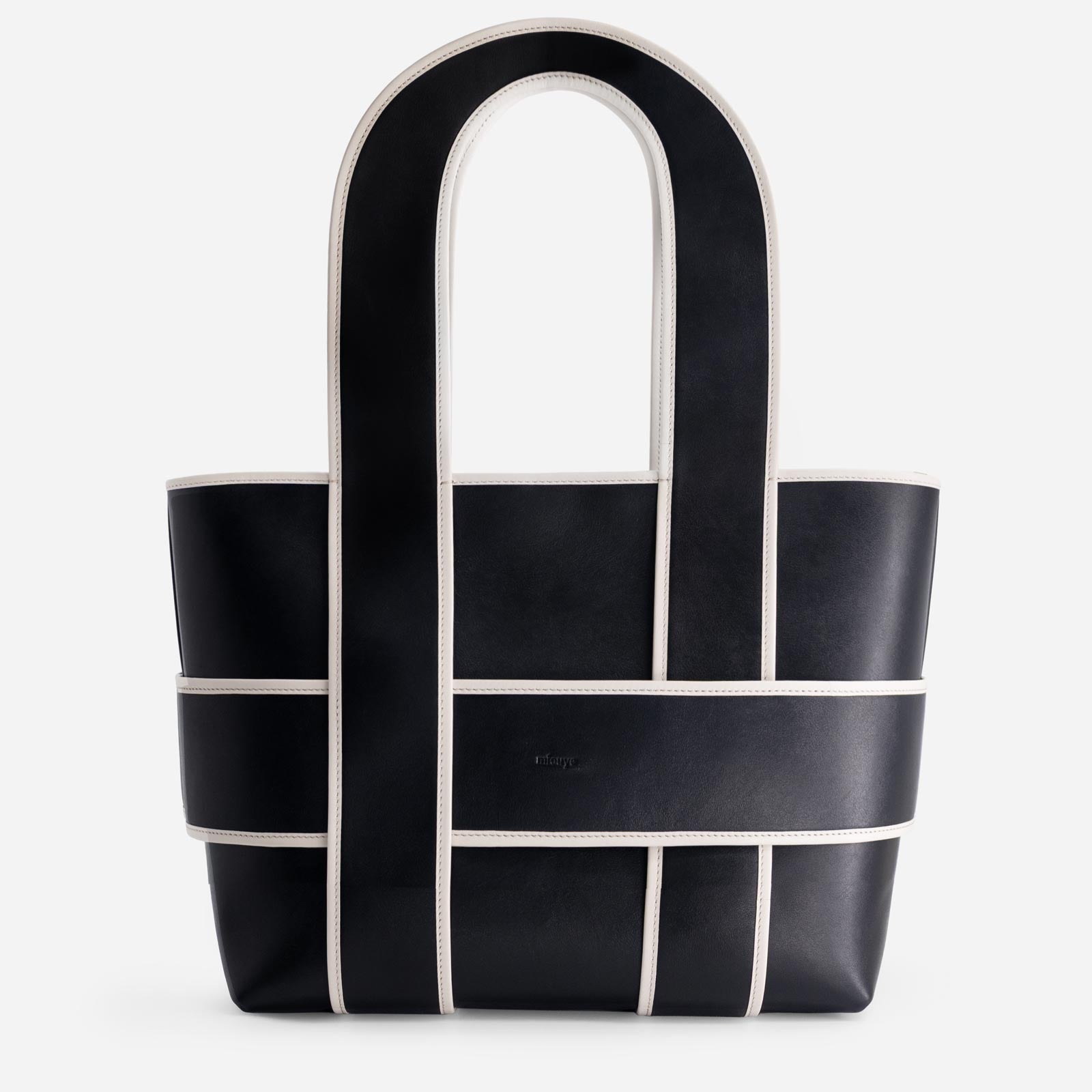 Checker Tote XL - Black