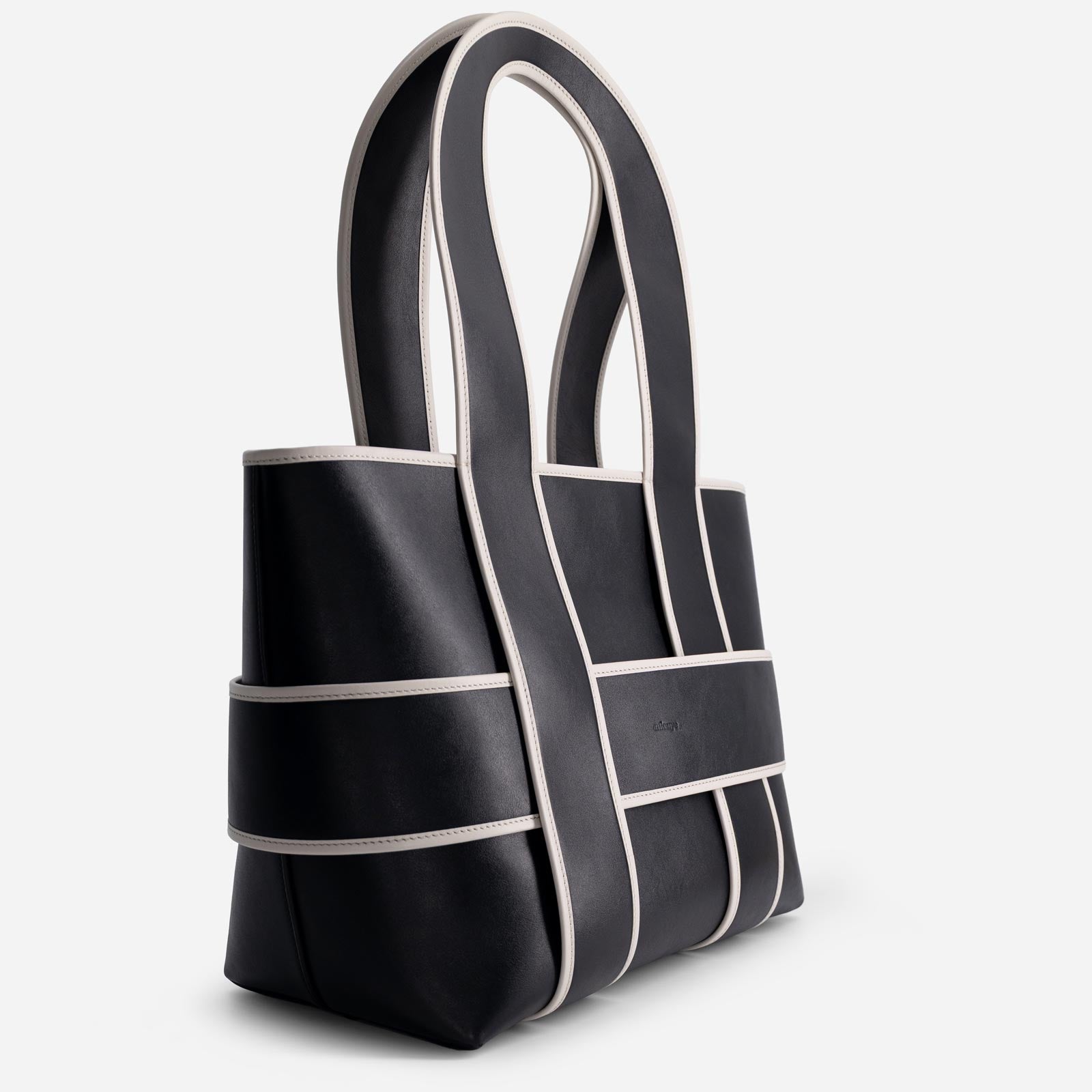 Checker Tote XL - Black
