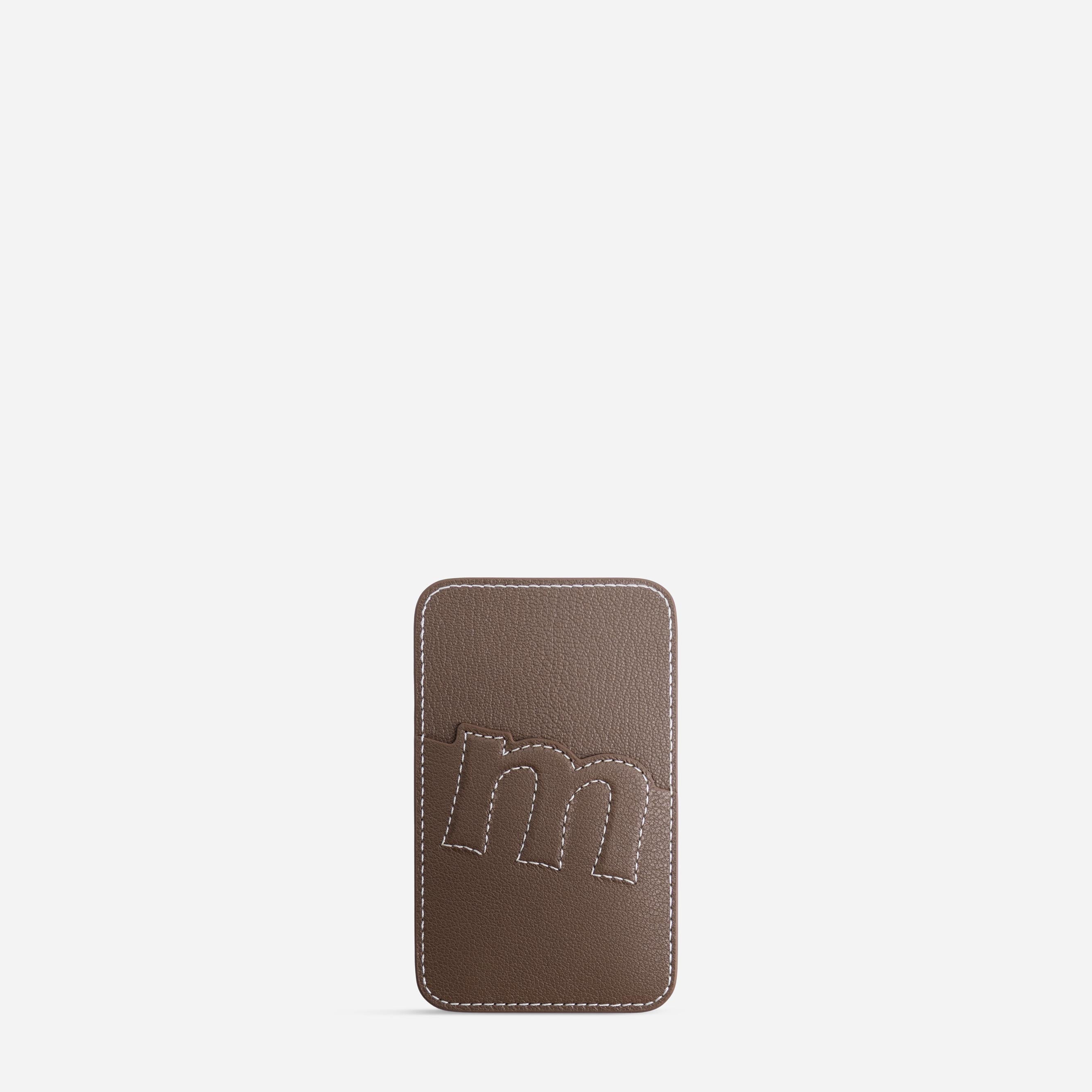 Cardholder M - Chèvre Etoupe