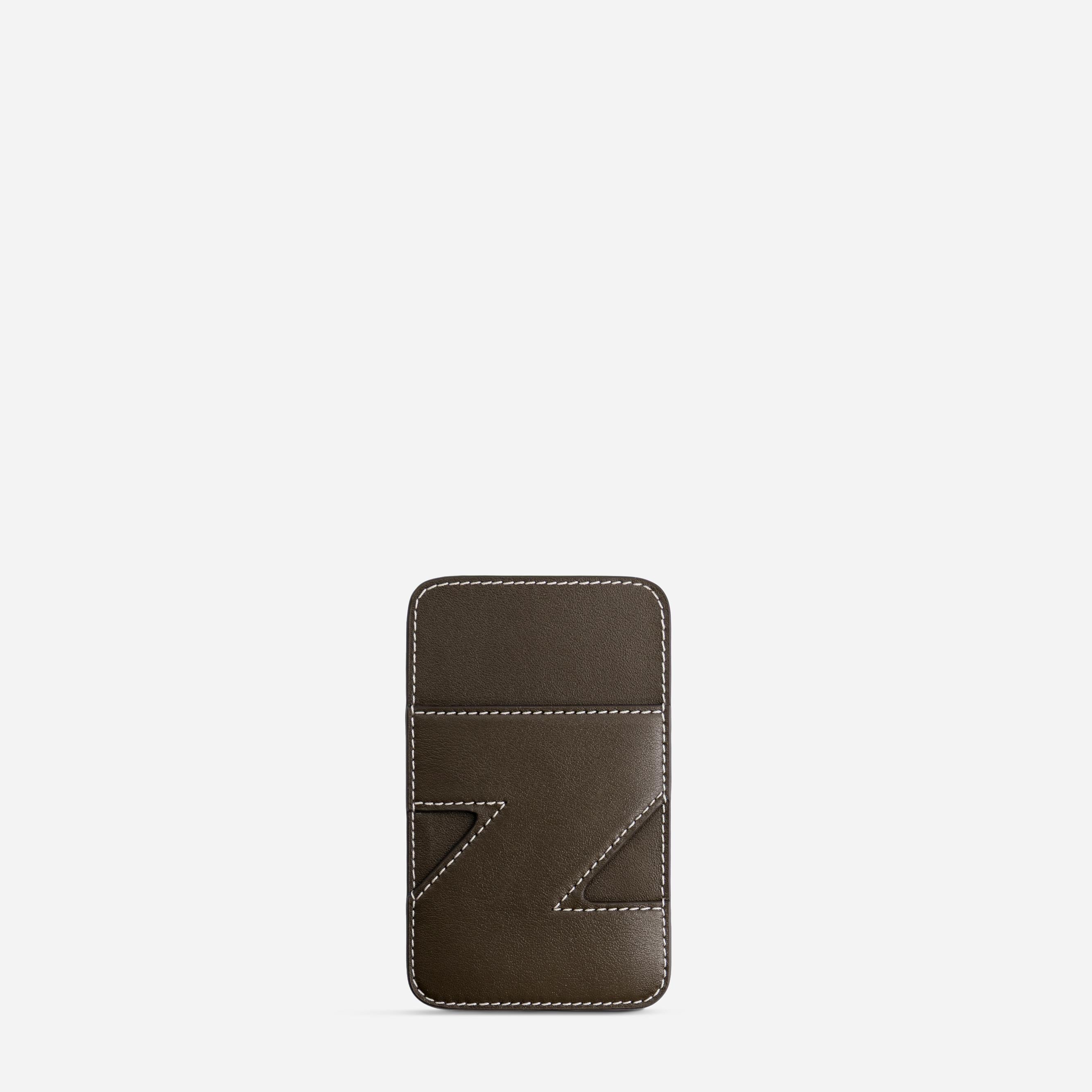 Cardholder Z - Truffle Green