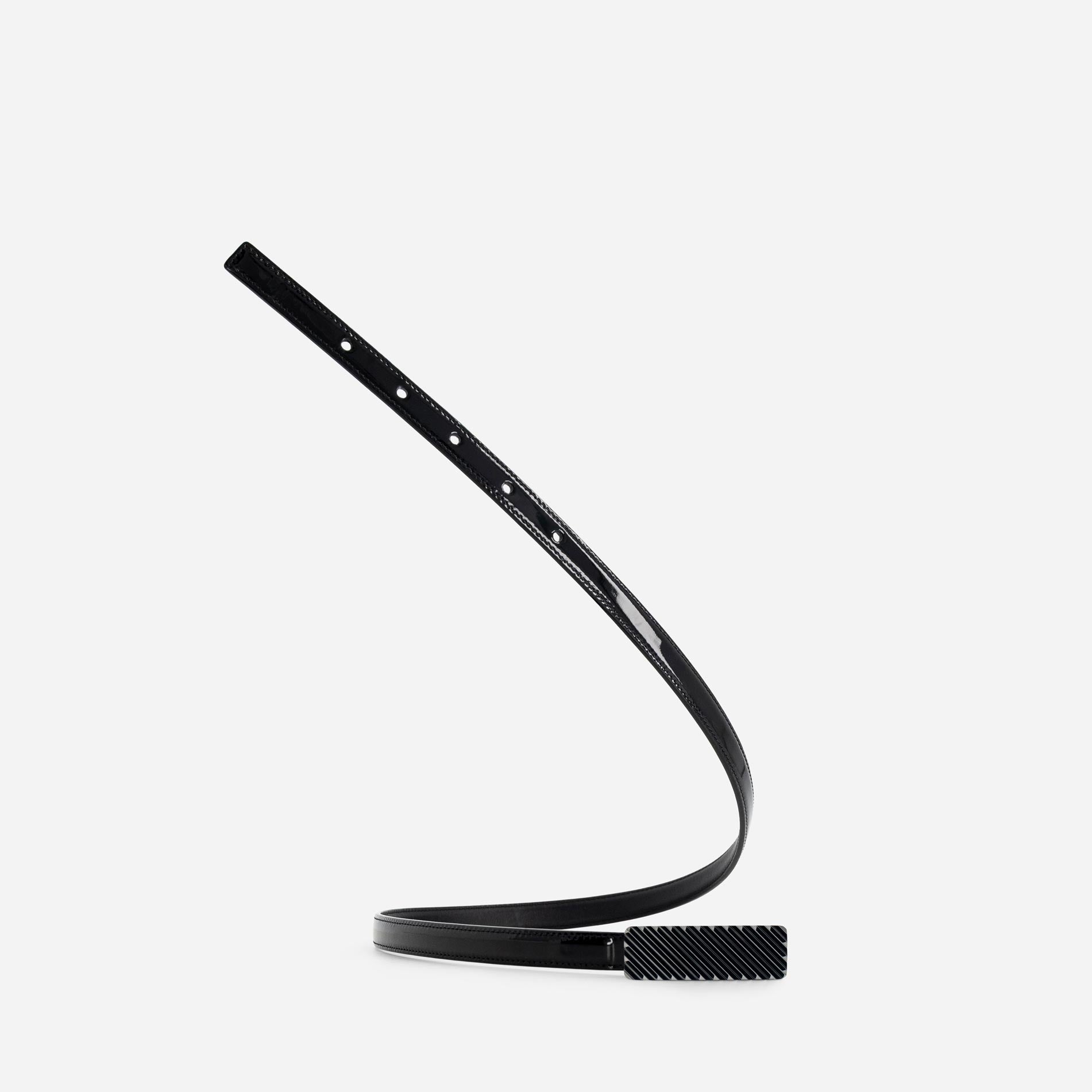 Isla Belt - Patent Black