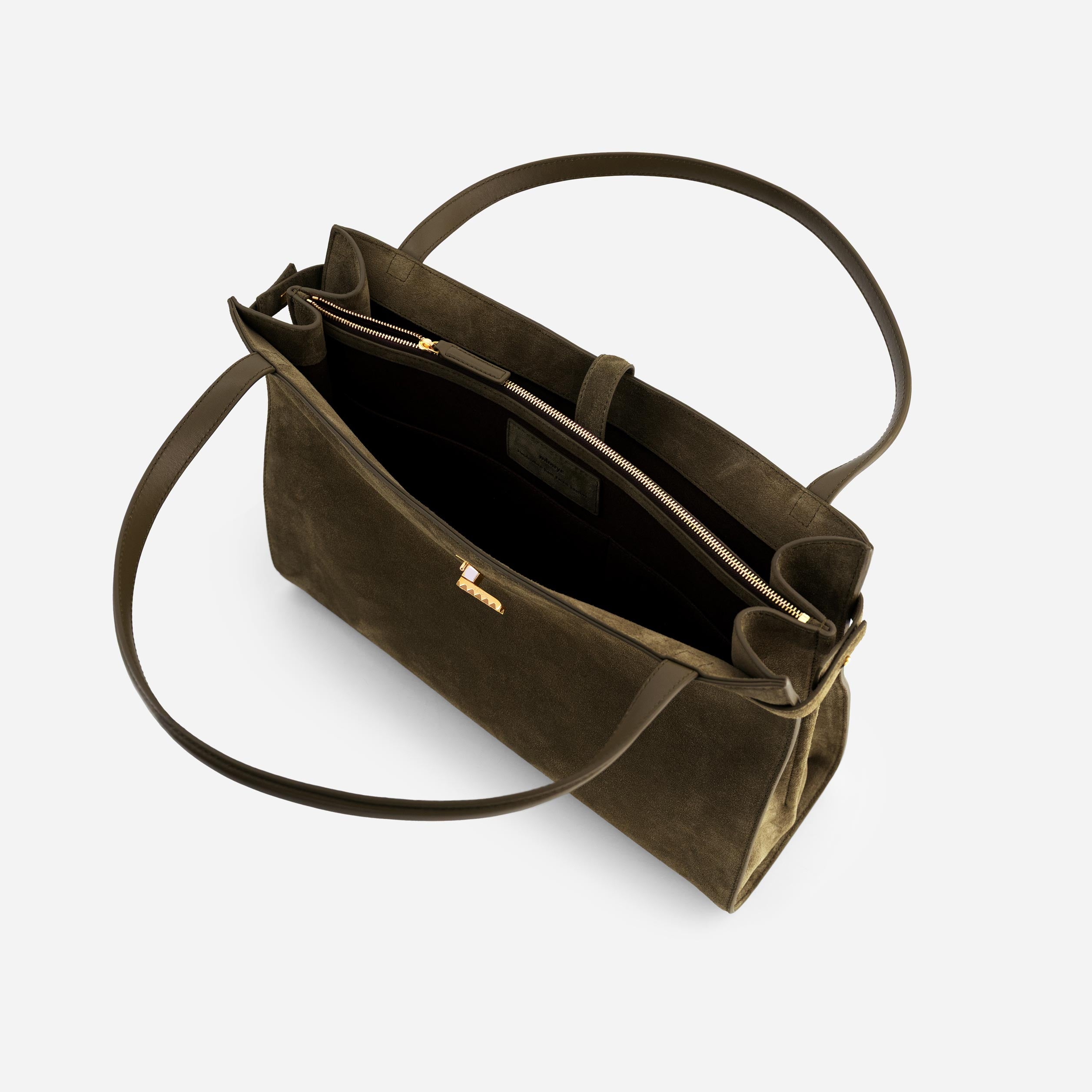 Isla Tote - Suede Moss