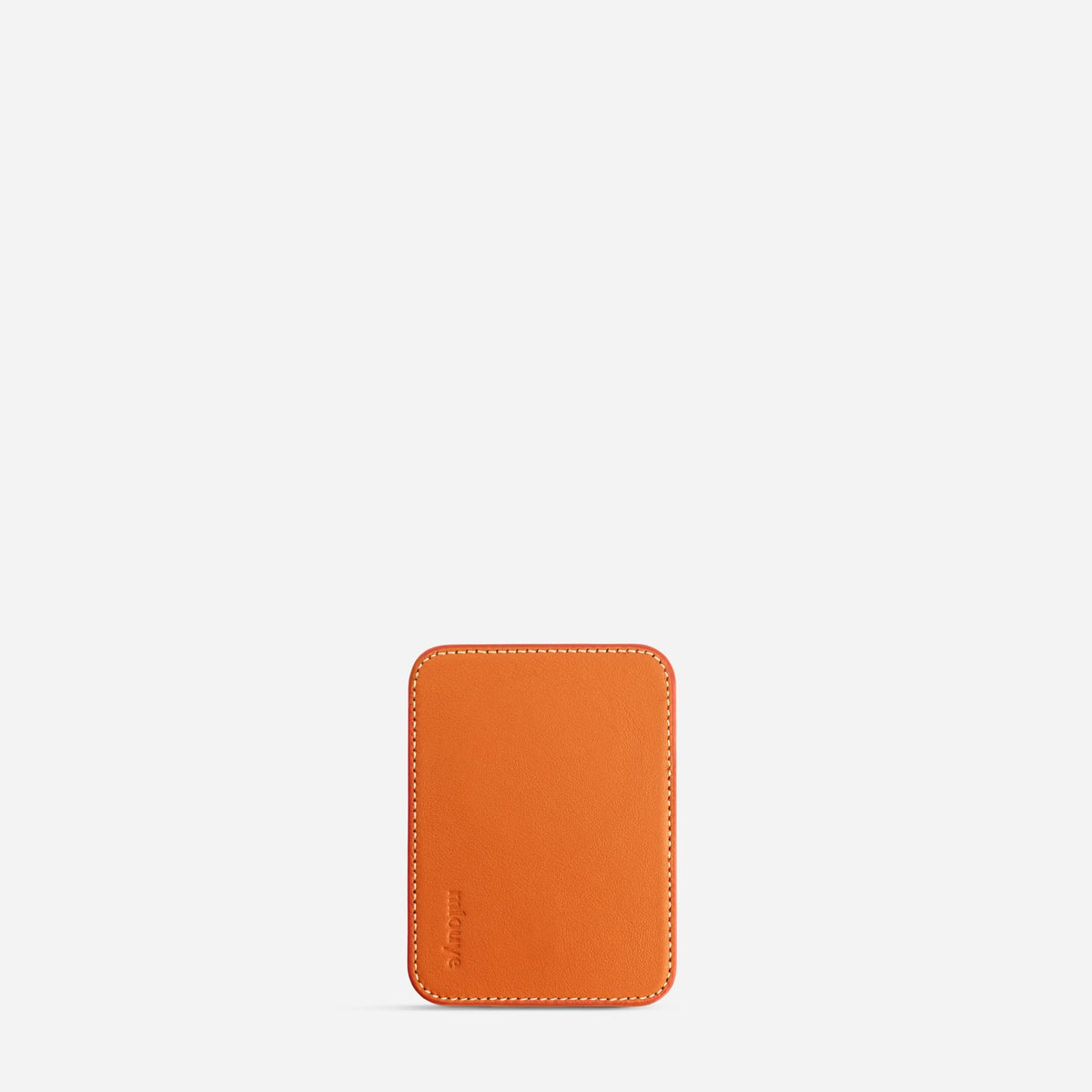 MagSafe cardholder in Orange, back