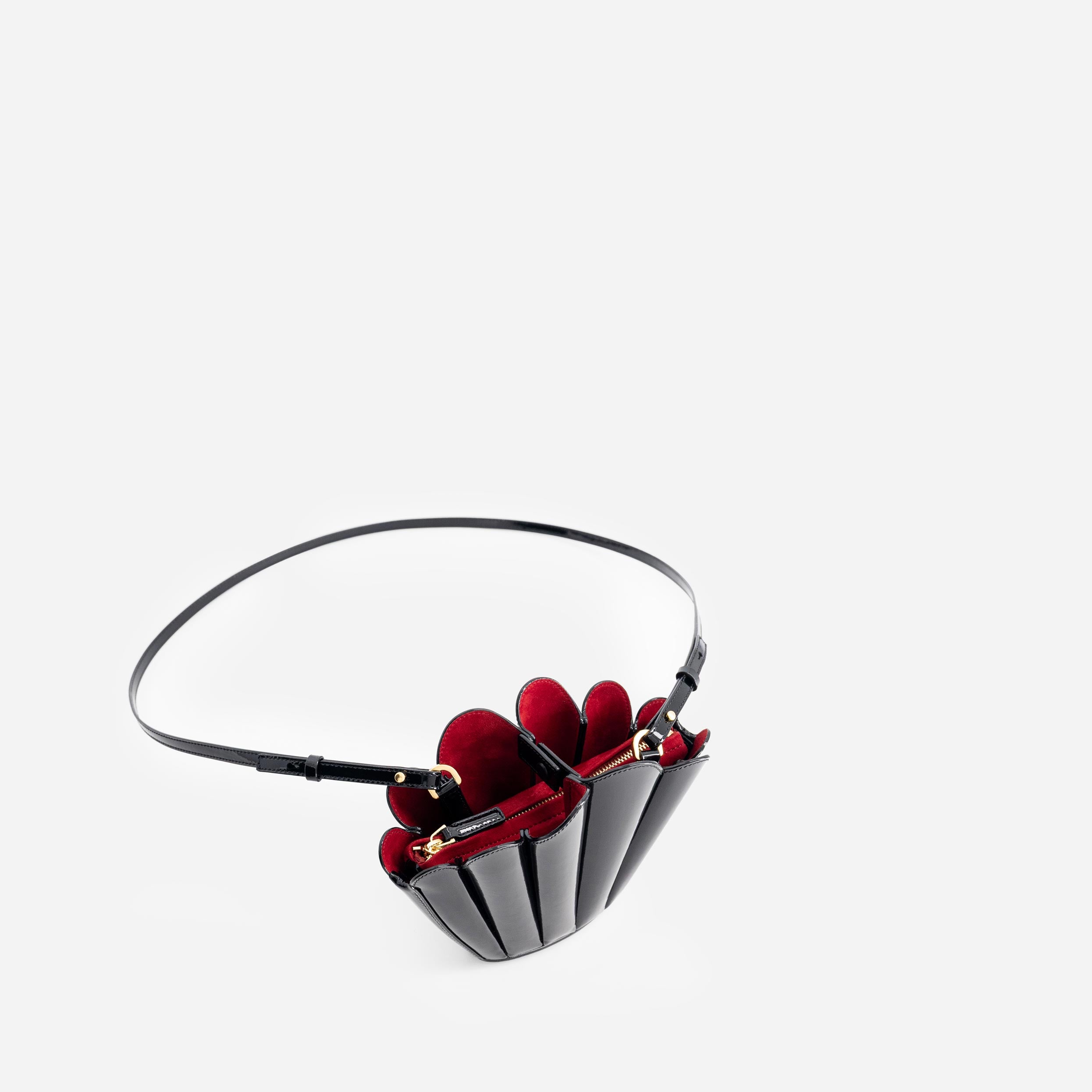 Micro Seashell - Patent Black