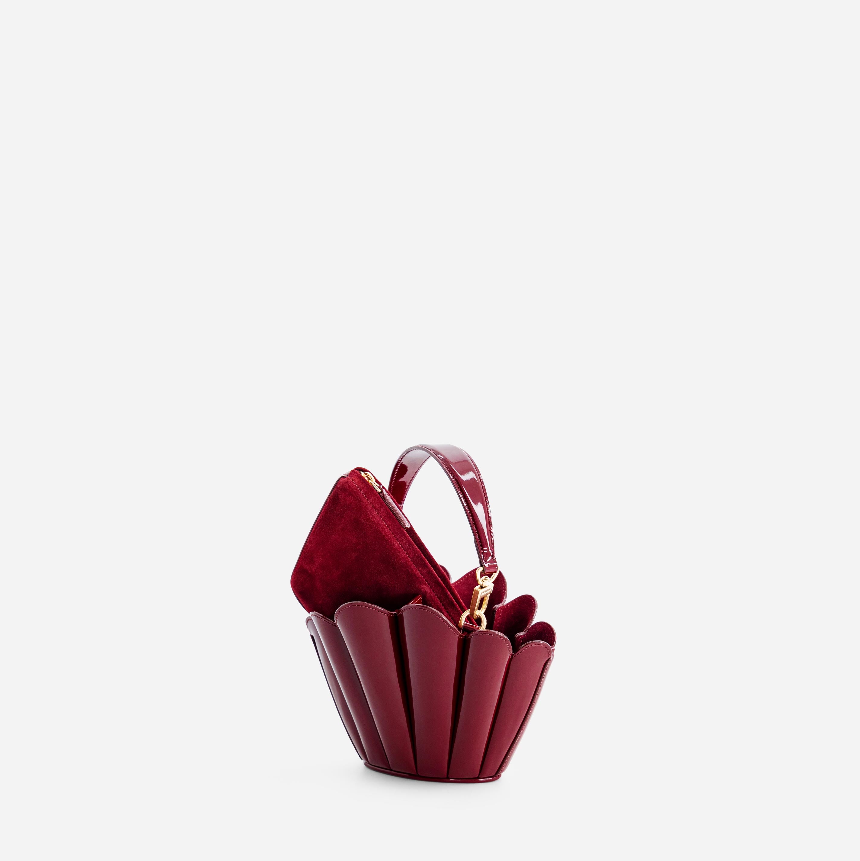 Micro Seashell - Patent Bordeaux