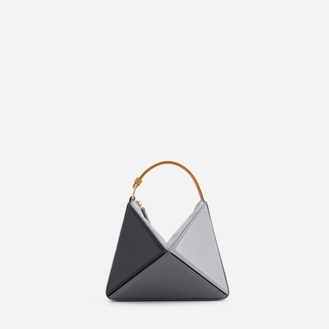 Mini Flex Bag in Black and Gray