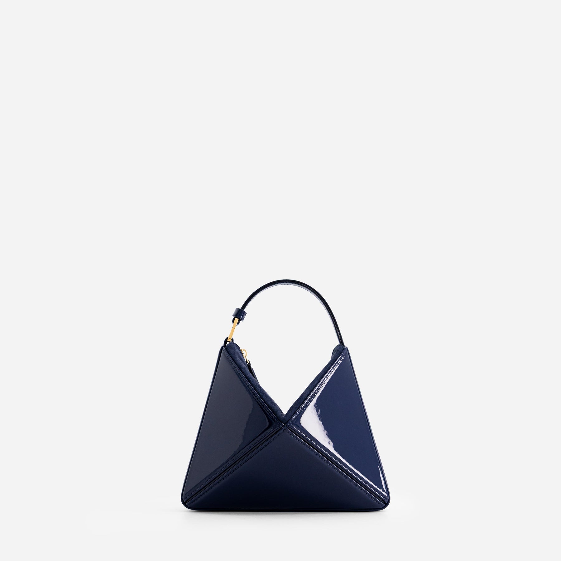 Mini Sera Tote Bag - Patent Navy main image 1