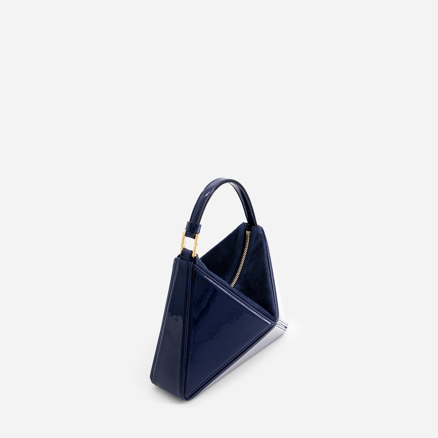 Mini Sera Tote Bag - Patent Navy