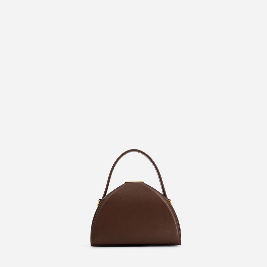 Mini Pandora leather bag in Espresso