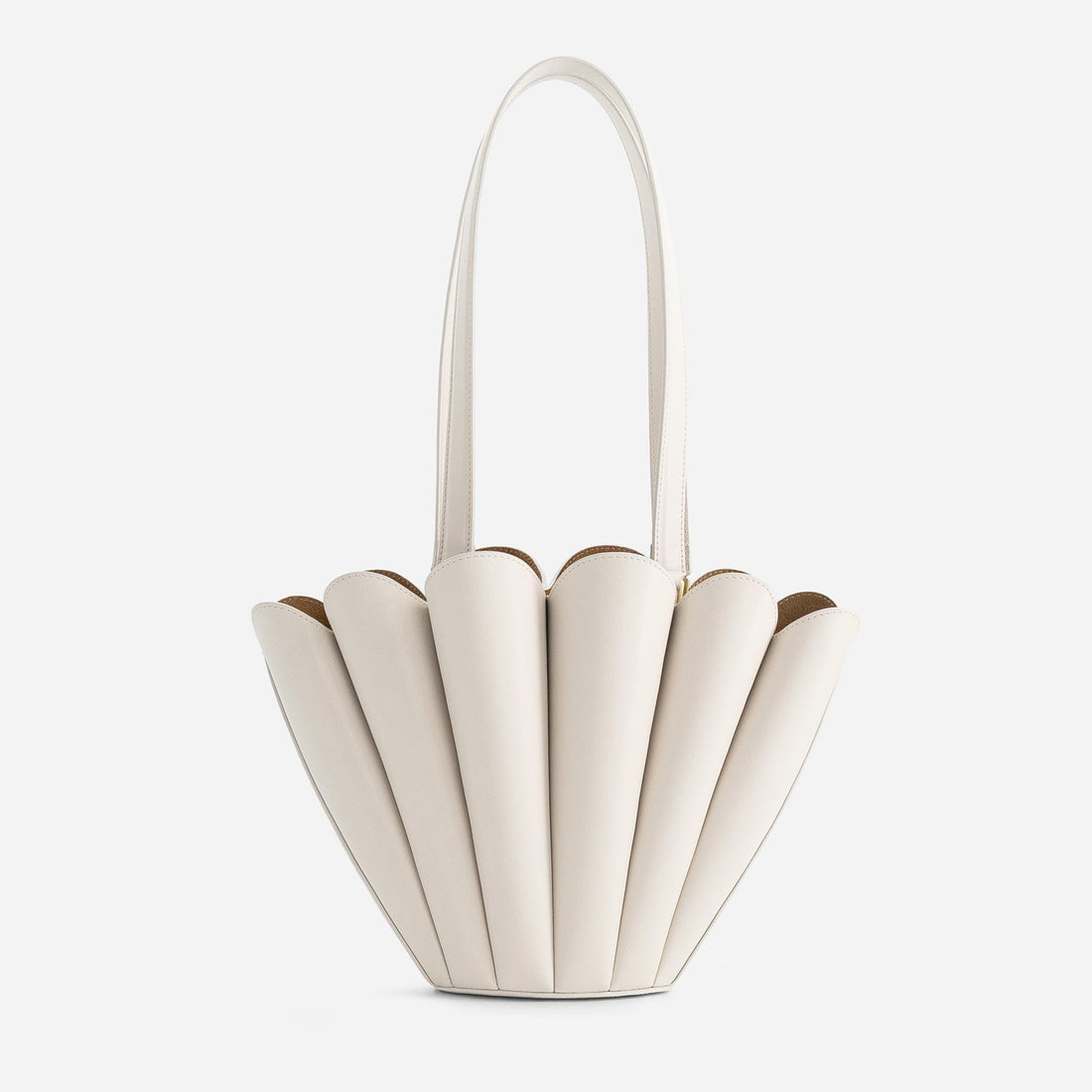 Mini Seashell Tote in Dove
