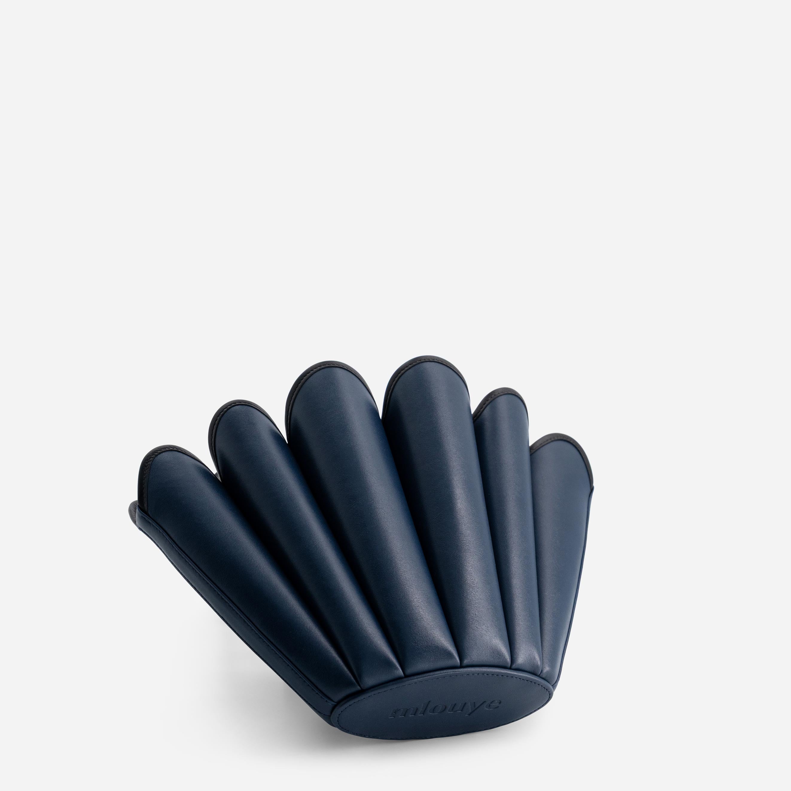 Mini Seashell Tote - Navy