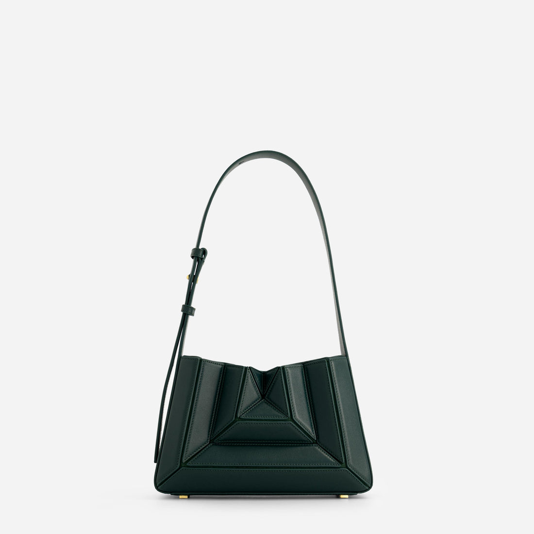Mini Sera Éclat leather bag in Duck Green