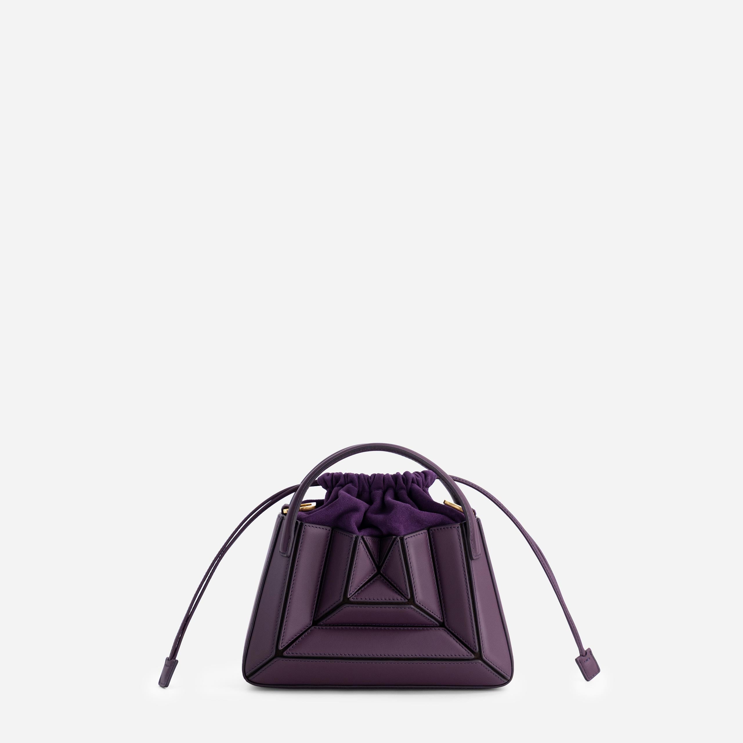 Mini Sera Tote - Dark Grapes