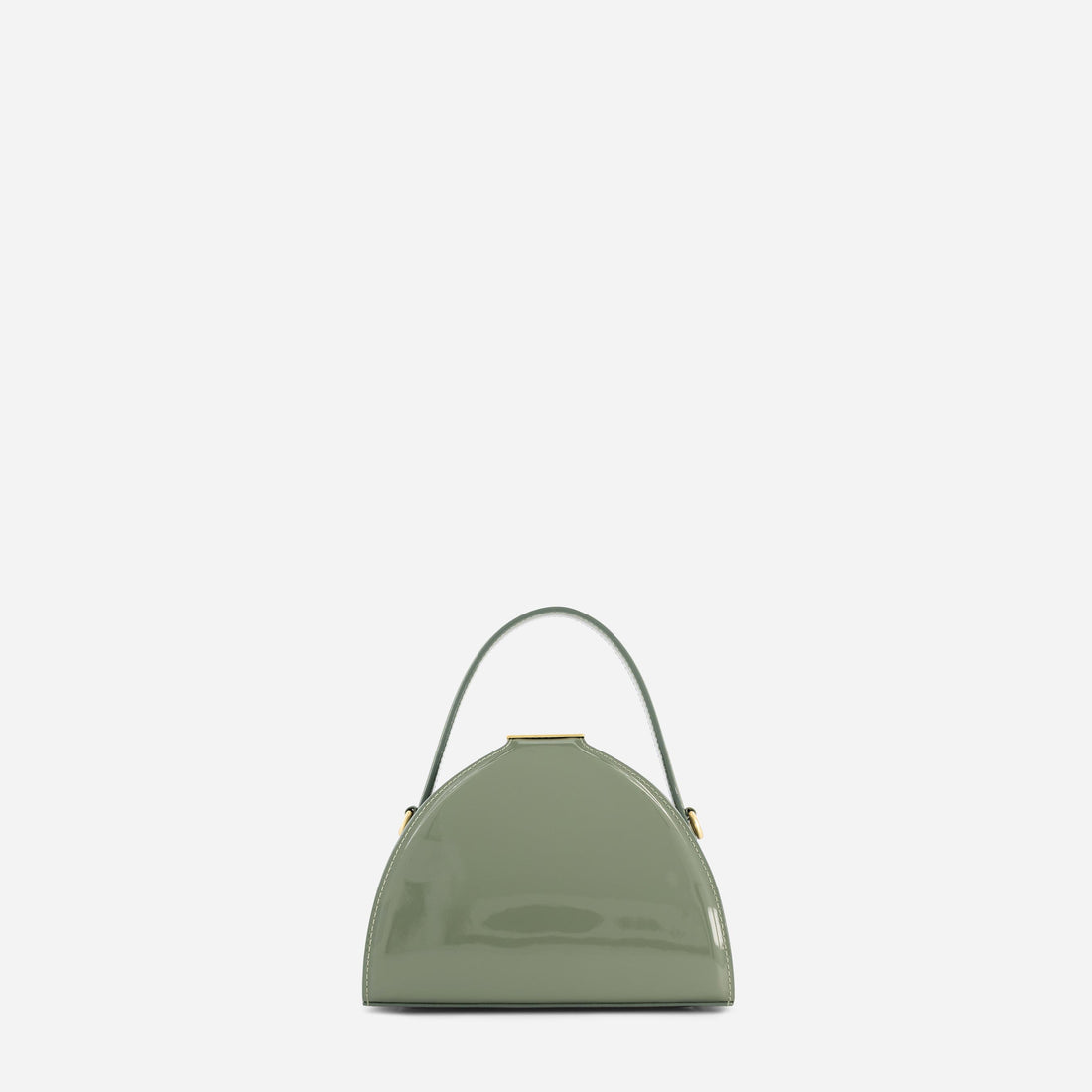 Mini Pandora bag in Patent Sage