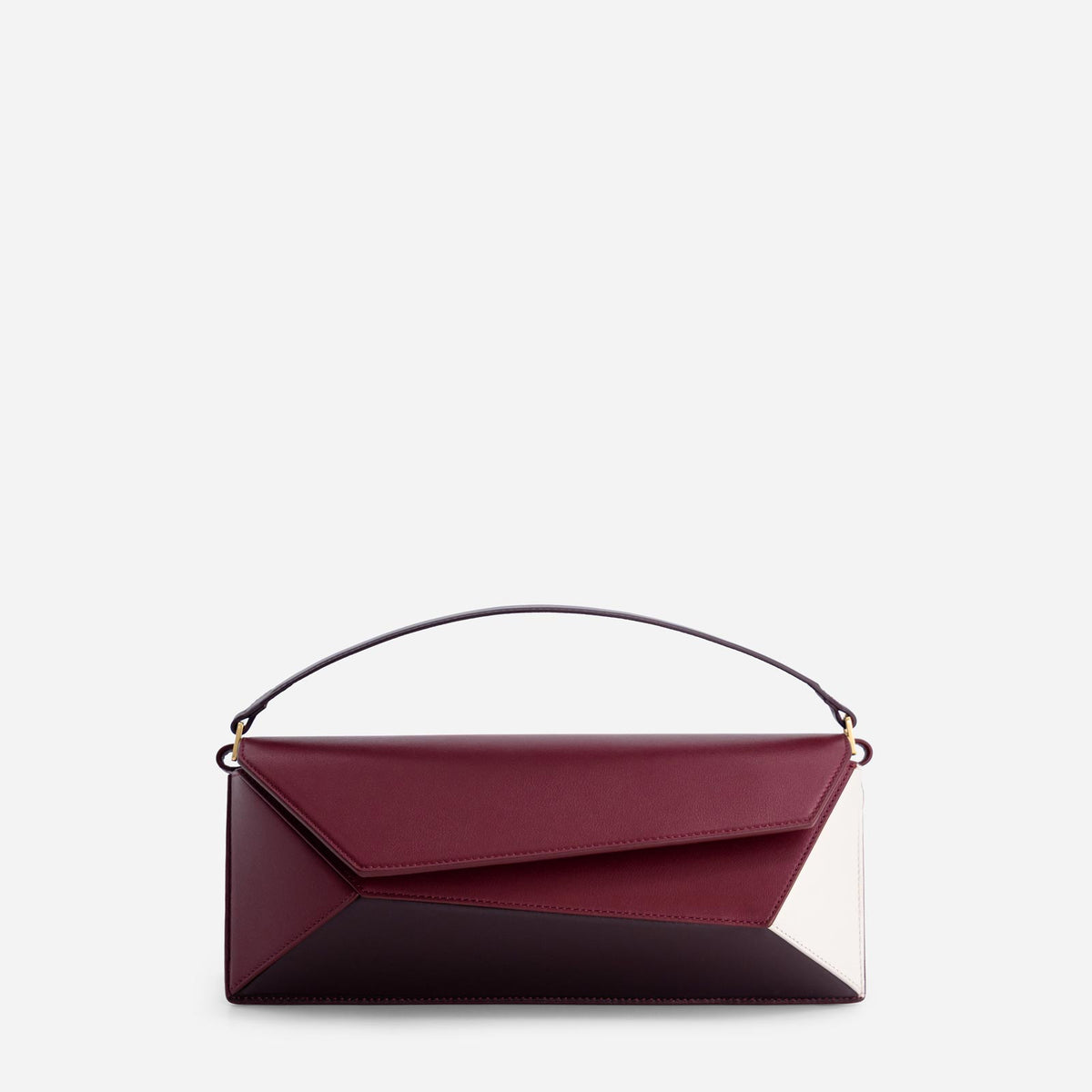Naomi Baguette - Bordeaux&Off White