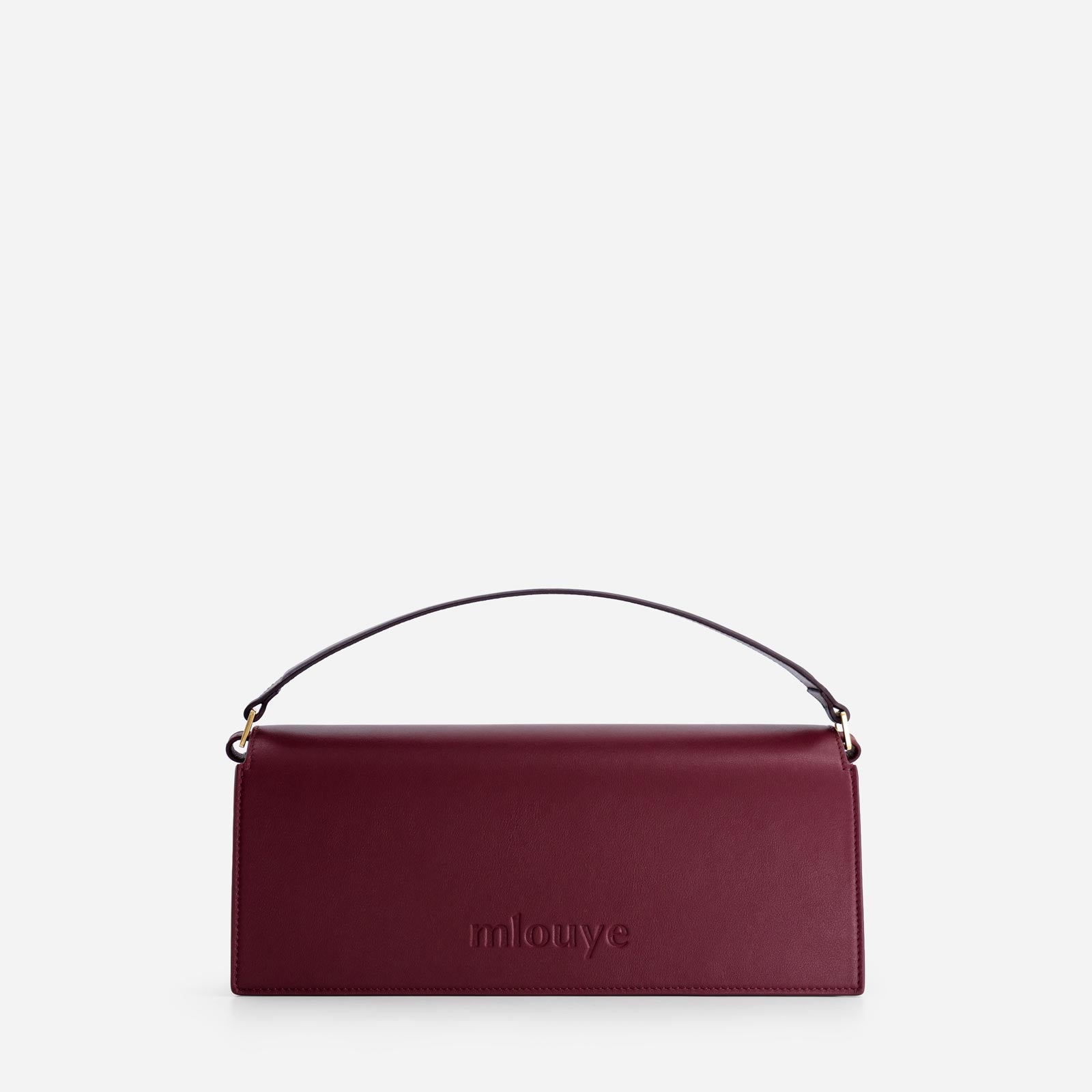 Naomi Baguette - Bordeaux&Off White