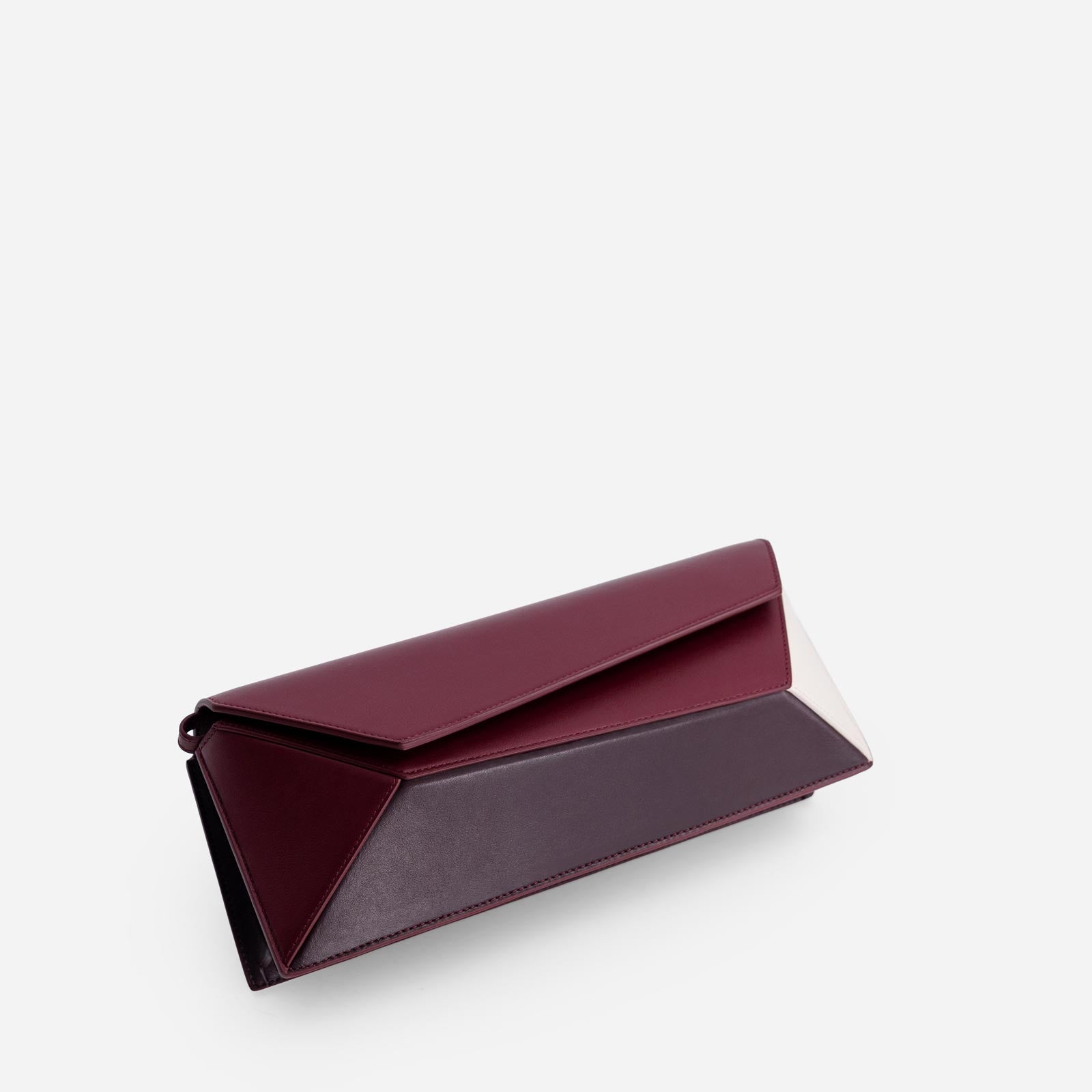Naomi Baguette - Bordeaux&Off White