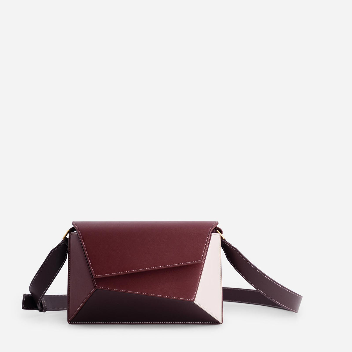 Naomi - Bordeaux&Off White