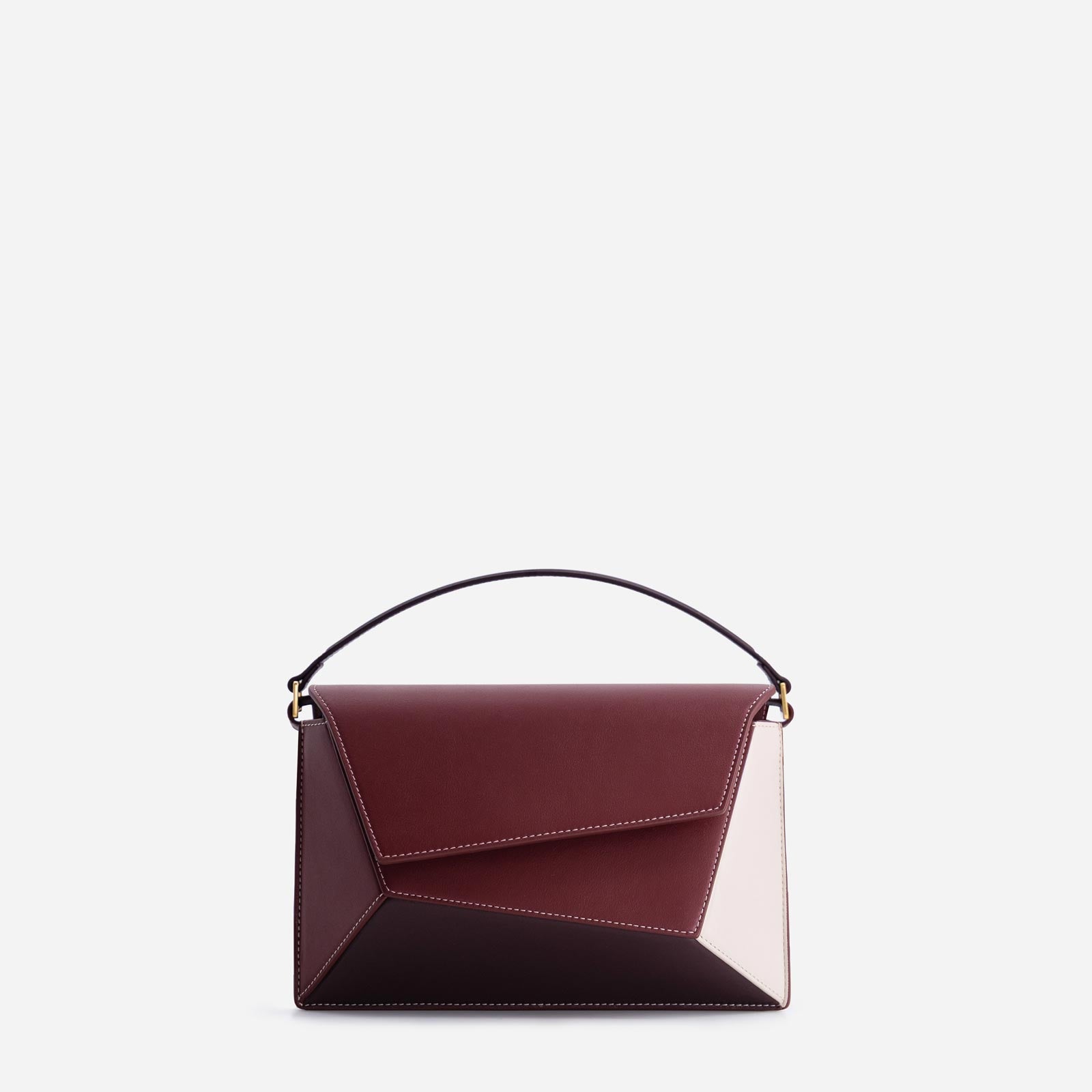 Naomi - Bordeaux&Off White