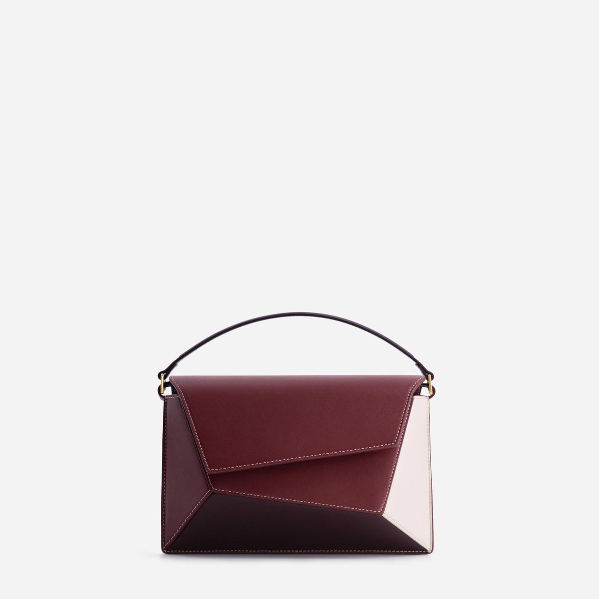 Naomi - Bordeaux&Off White