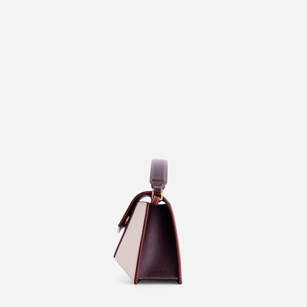 Naomi - Bordeaux&Off White