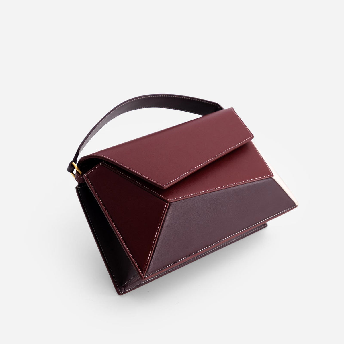 Naomi - Bordeaux&Off White