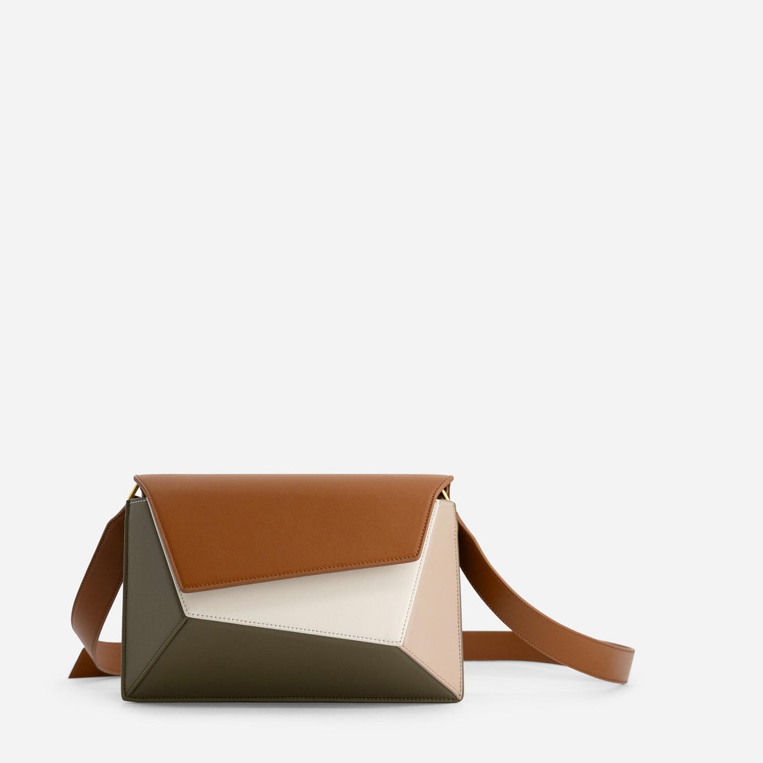 Naomi leather bag in Camo