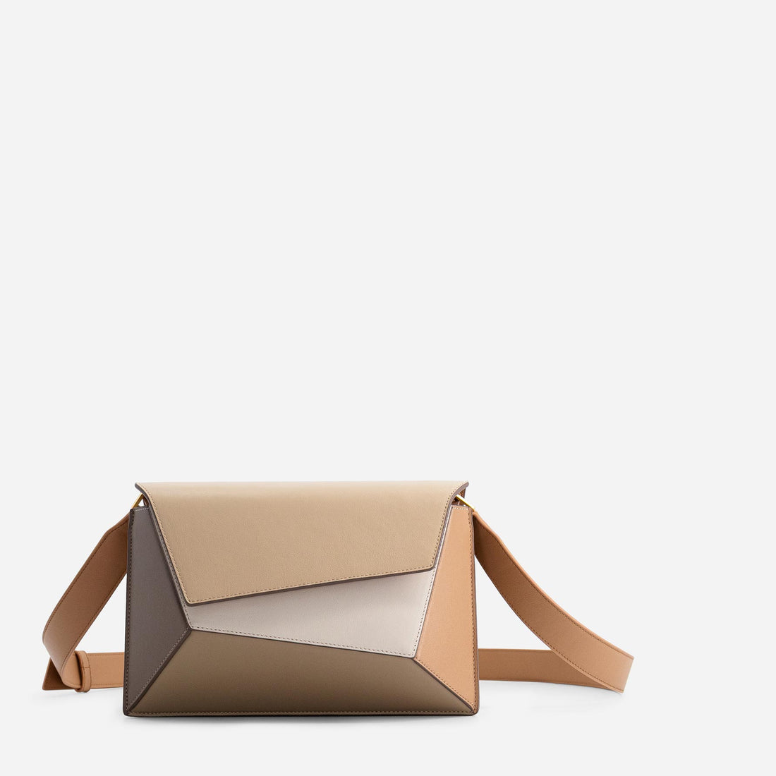 Naomi leather bag in Milky