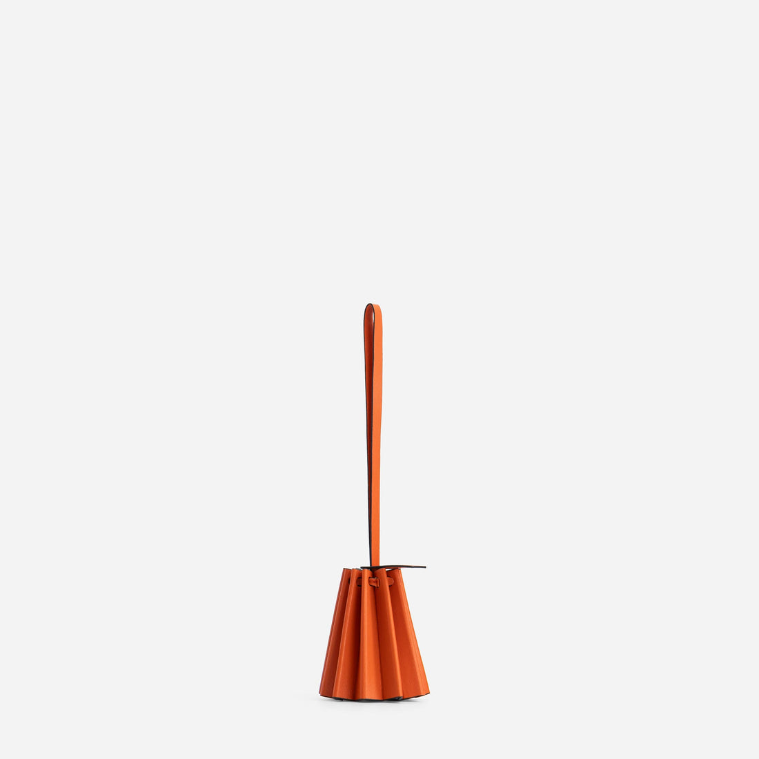 Pleated Keyholder in Mango