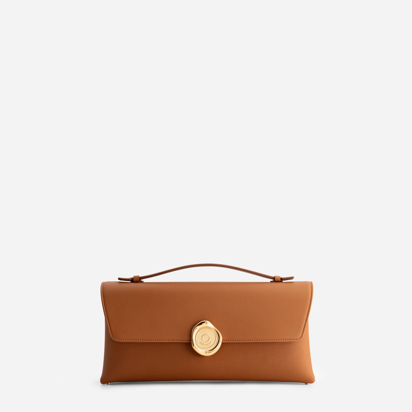 Seal Double Clutch - Tan