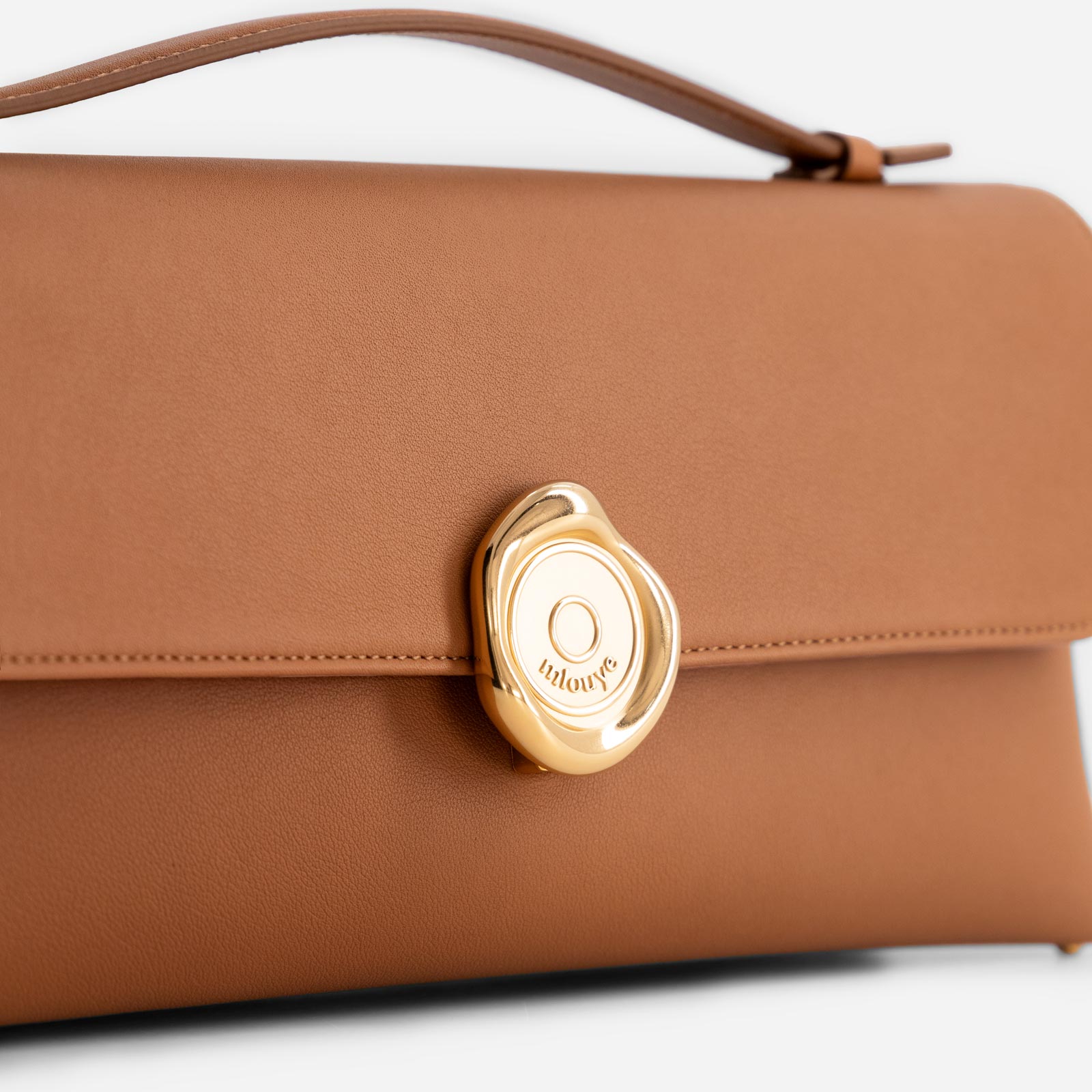 Seal Double Clutch - Tan