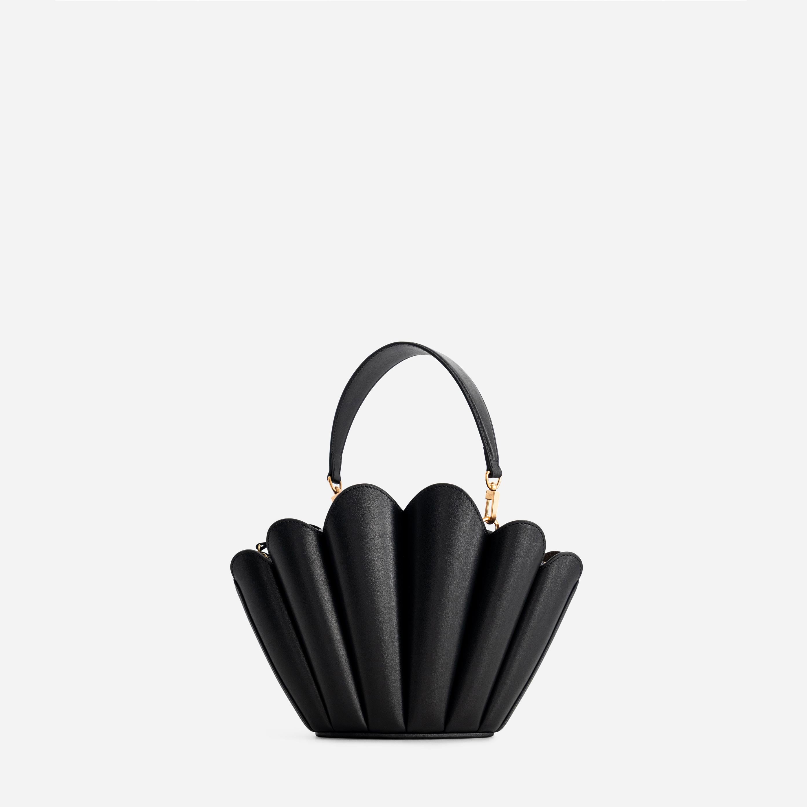 Seashell Crossbody - Black