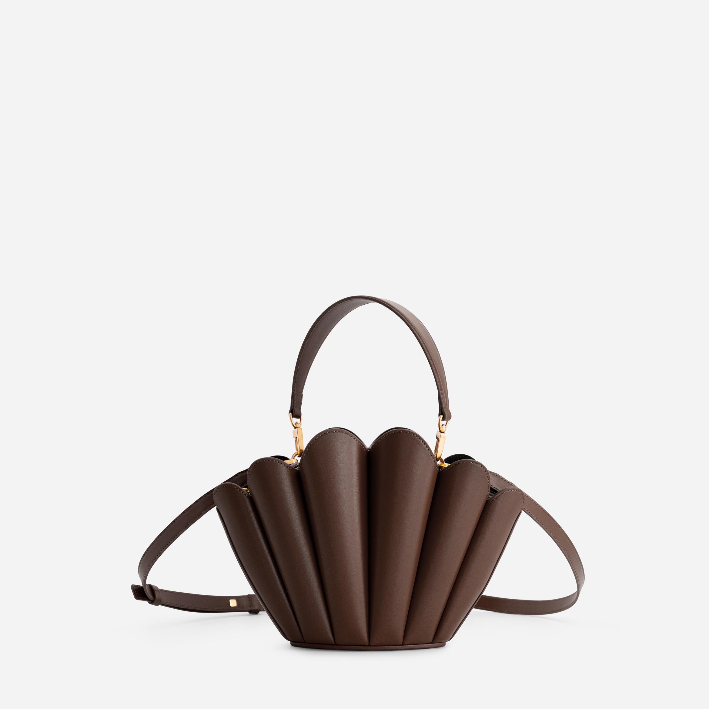 Seashell Crossbody - Espresso