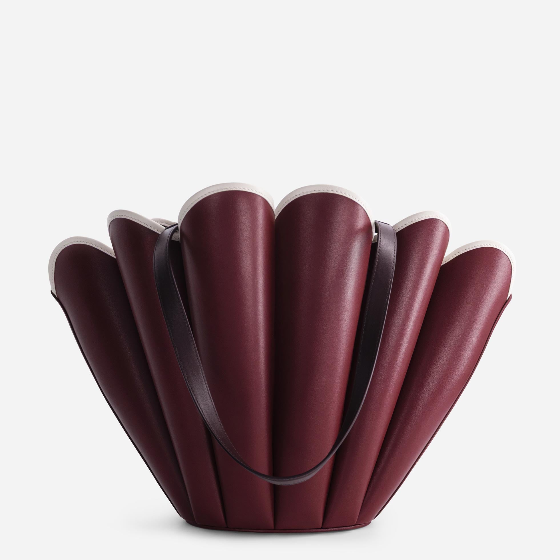Seashell Tote - Bordeaux