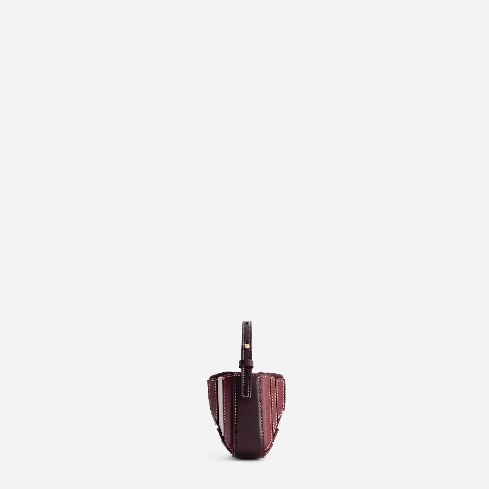 Sera Charm - Bordeaux&Off White