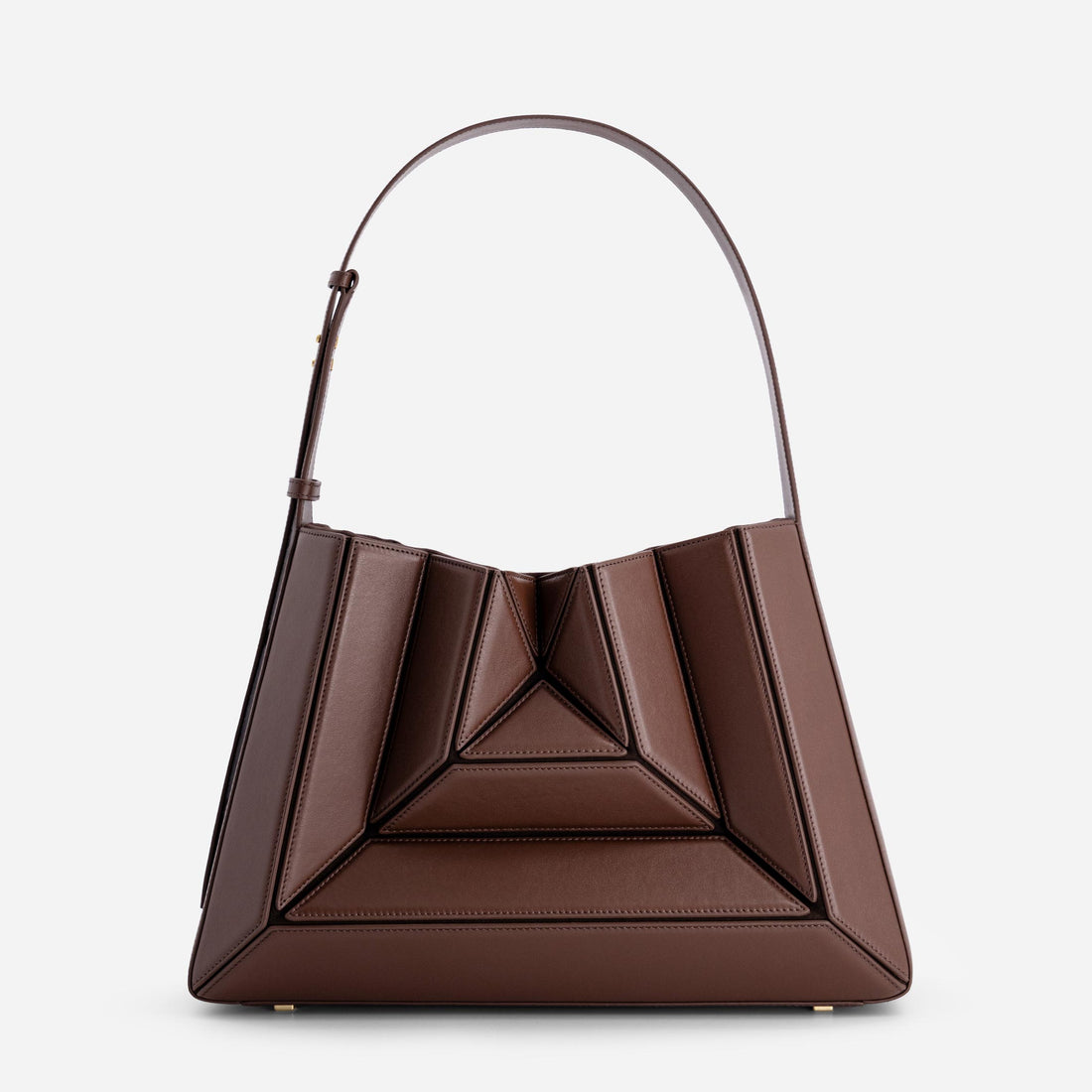 Sera Éclat leather bag in Espresso