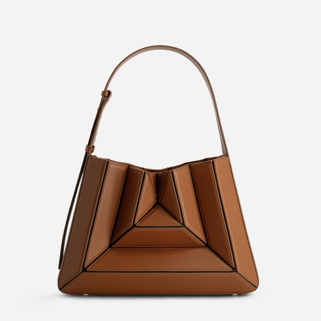 Sera Éclat leather bag in Tan
