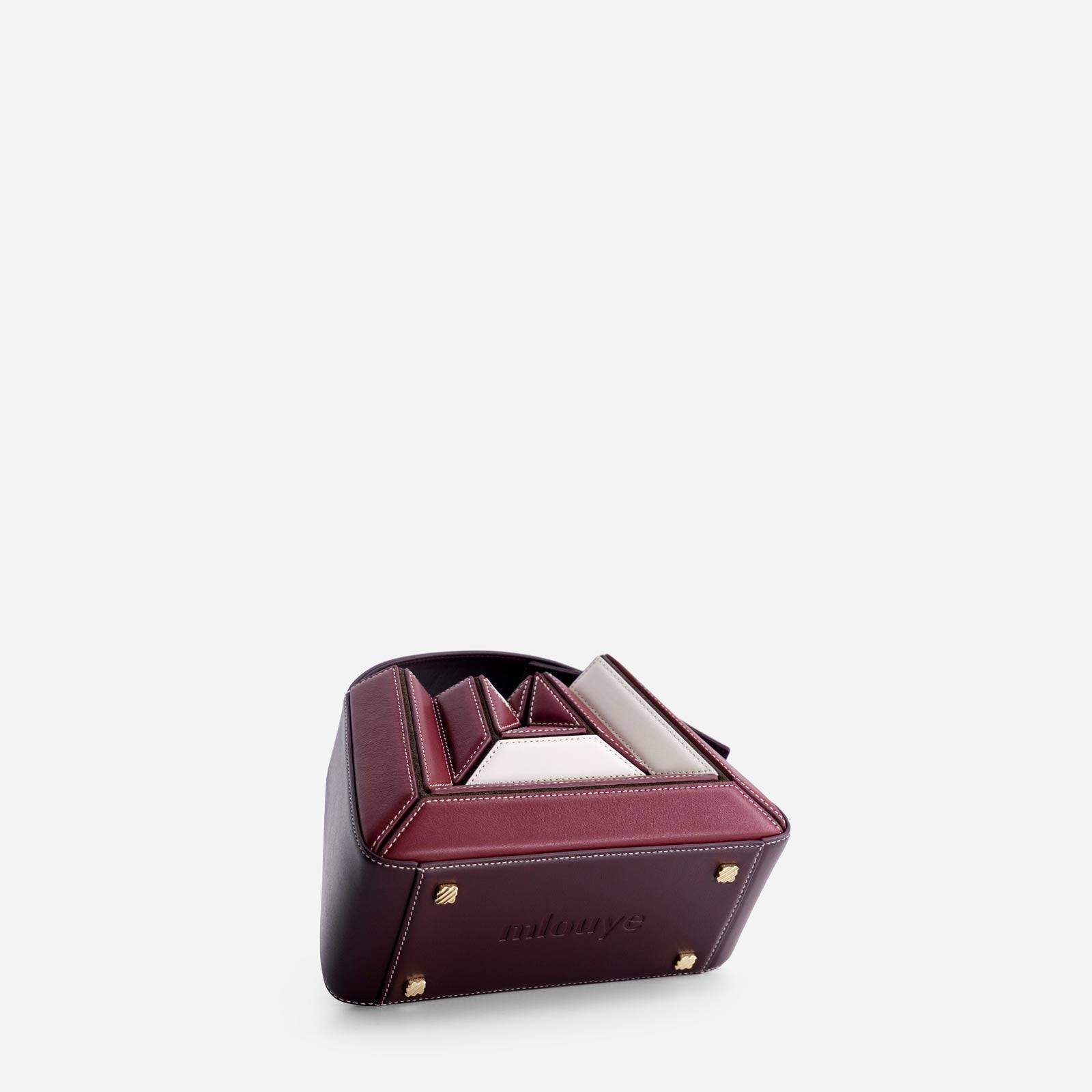 Sera Mia - Bordeaux&Off White