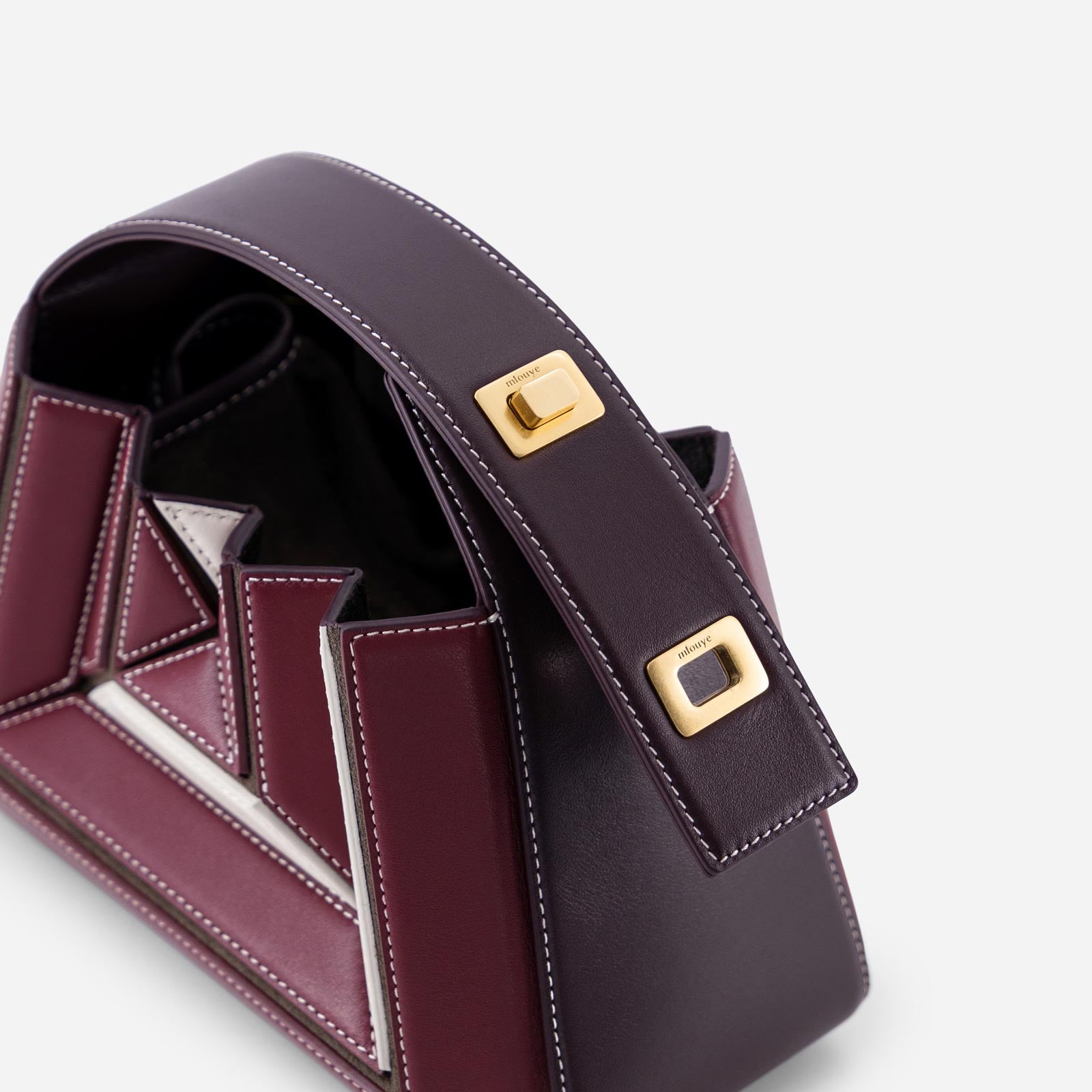 Sera Mia - Bordeaux&Off White