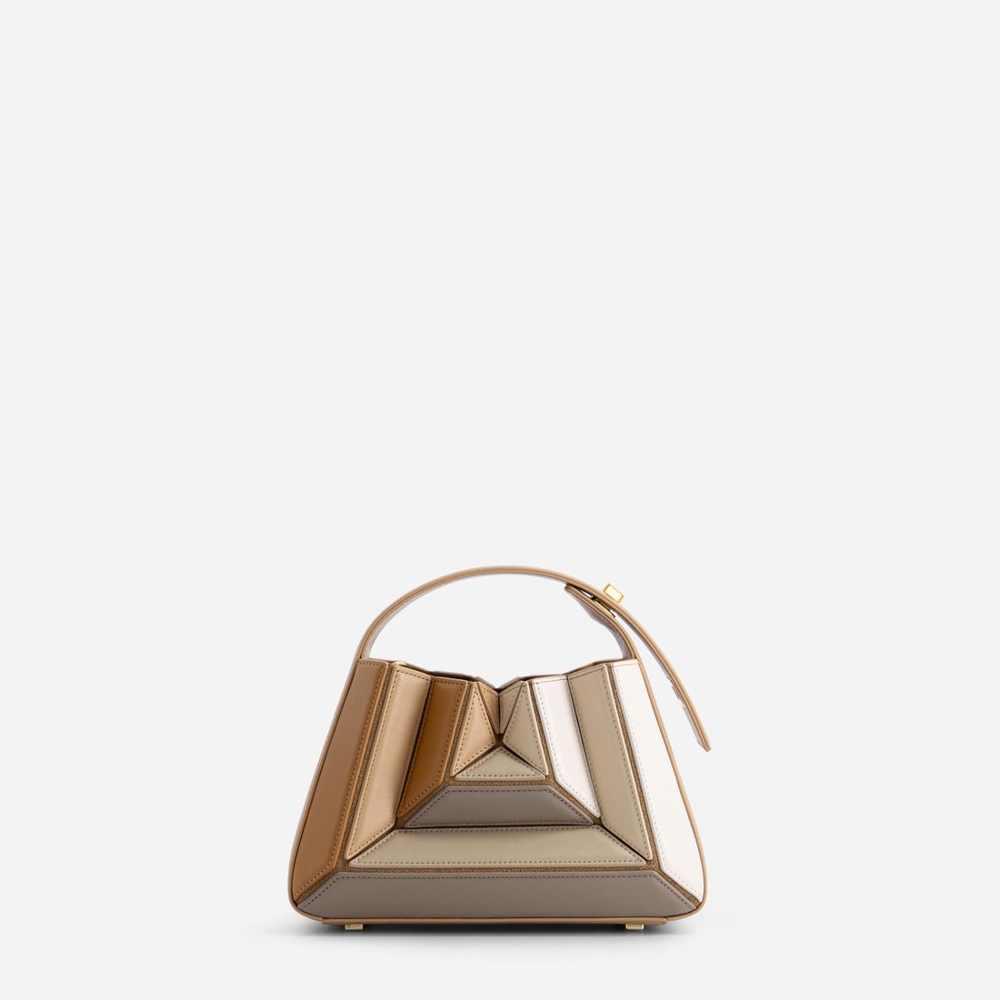 Sera Mia leather bag in Milky